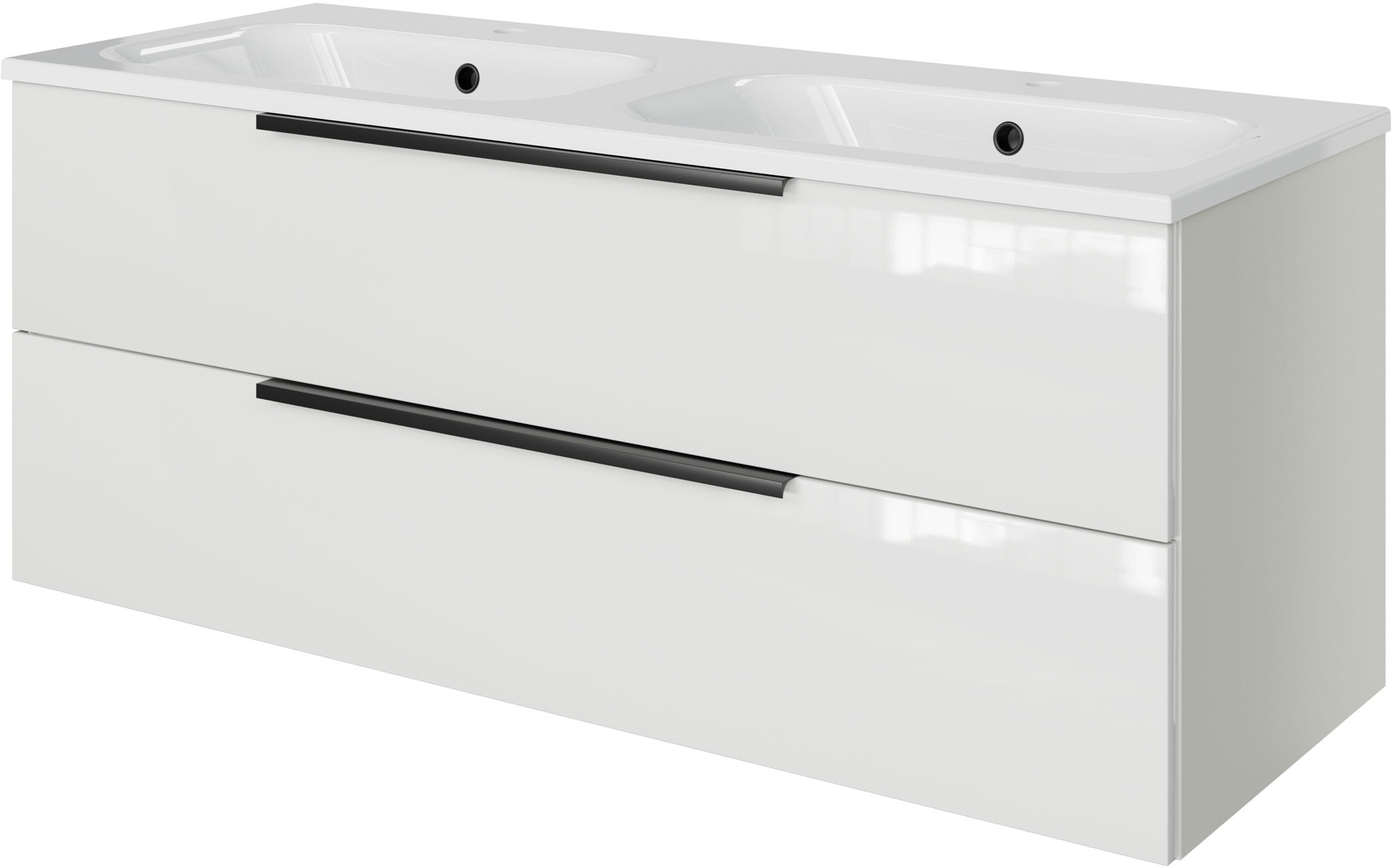 Saphir "Mineralmarmor-Waschtisch mit Waschtischunterschrank" 2 Stk. tlg.