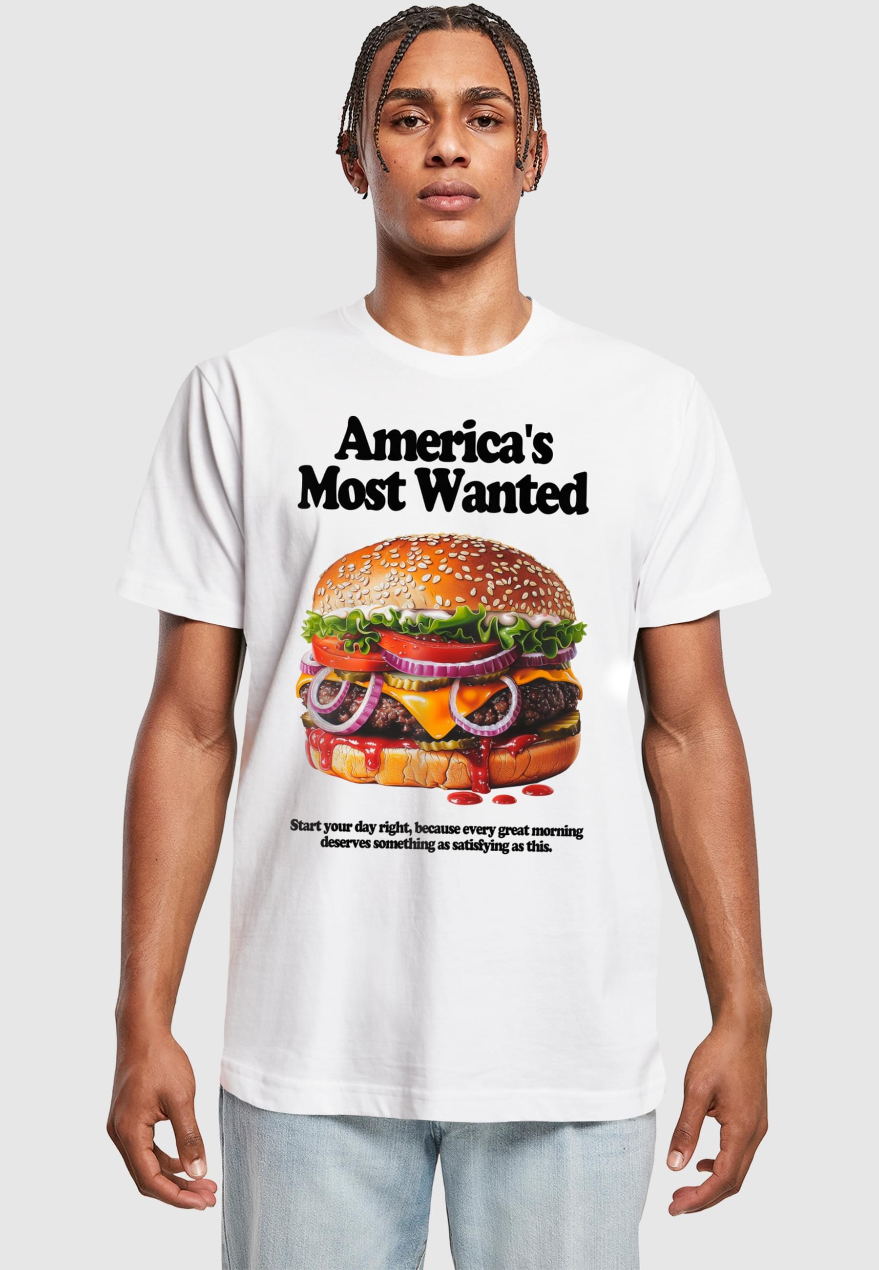 Thumbnail - MisterTee T-Shirt "MisterTee America´s Most Wanted Tee" 1 Stk.