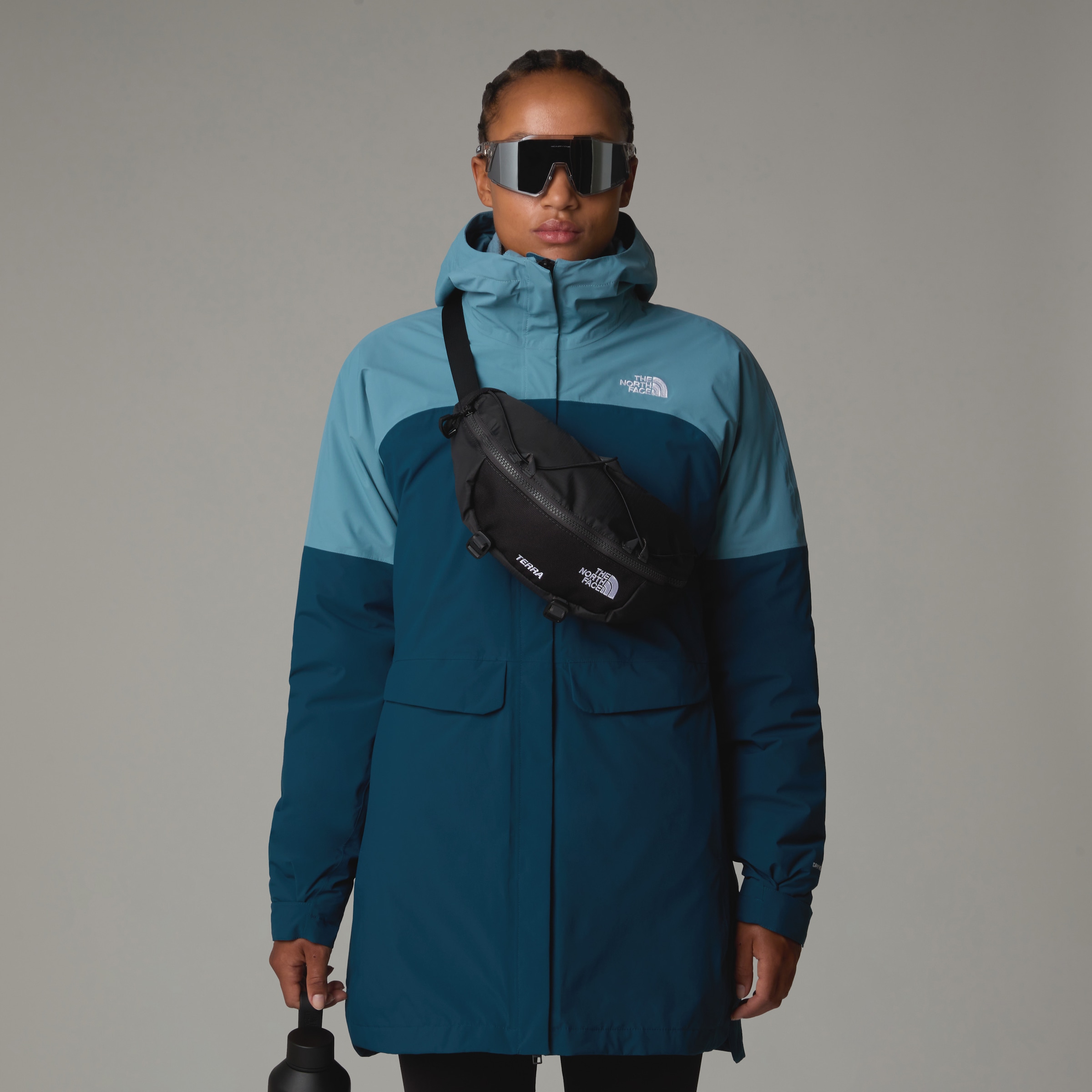 The North Face Gürteltasche "TERRA LUMBAR 3L" 3 Liter Volumen, mit Innen- und Außentaschen, aus Polyester
