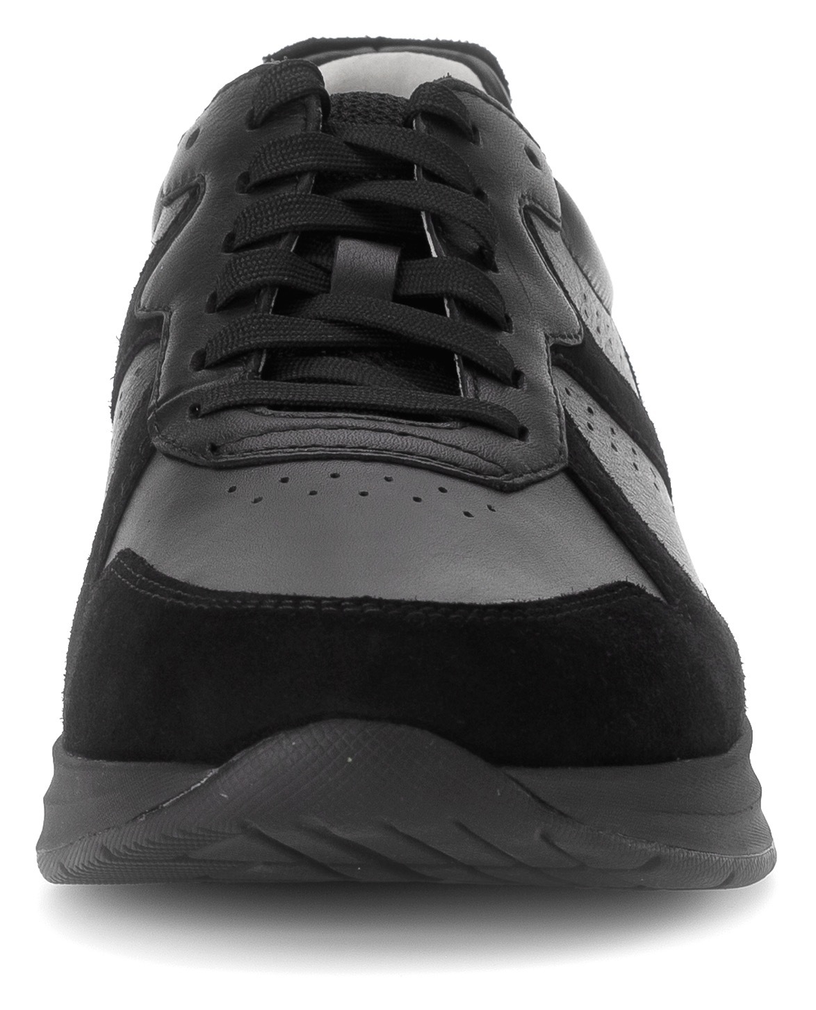 Gabor Rollingsoft Keilsneaker, Freizeitschuh, Halbschuh, Schnürer, gepolsterter Schaftrand, G-Weite