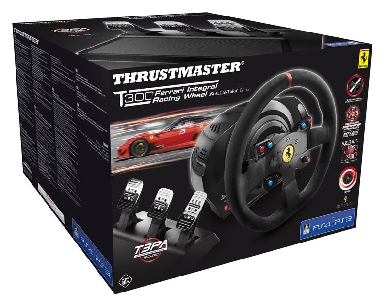 Thrustmaster Lenkrad »T300 Ferrari Integral Racing Wheel Alcantara Edition«