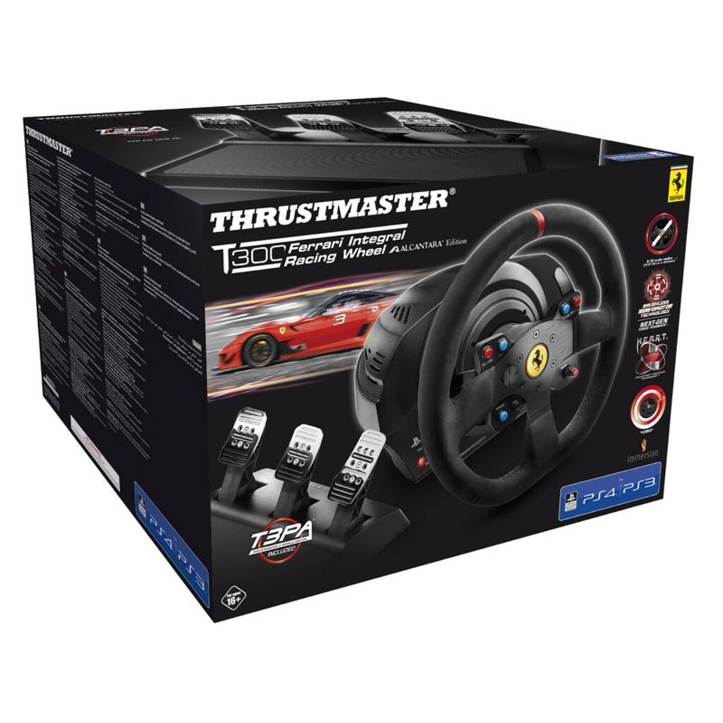 Thrustmaster Lenkrad »T300 Ferrari Integral Racing Wheel Alcantara Edition«