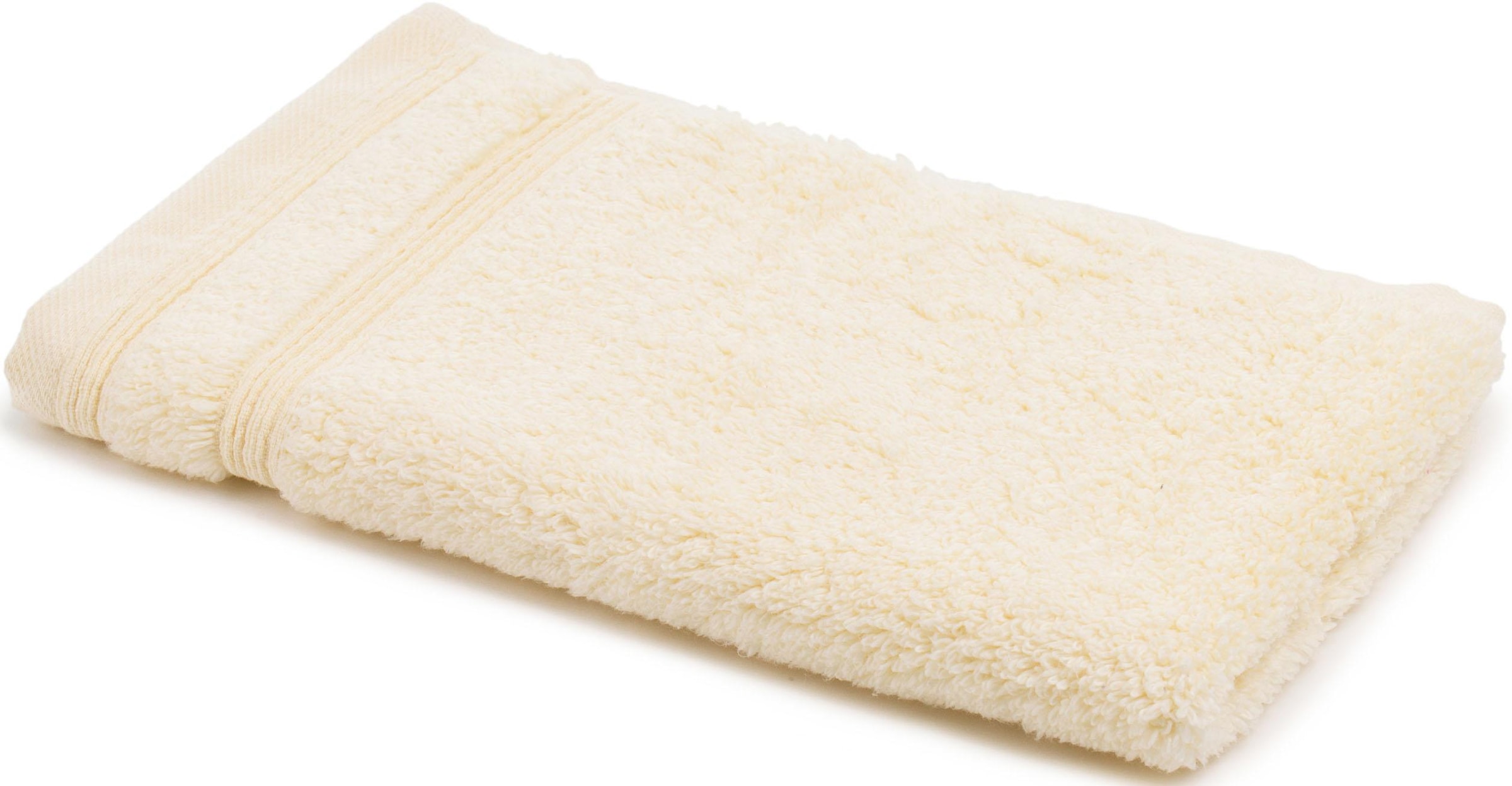 Gözze Gästehandtücher "Monaco" im Set, Uni Farben, mit gewellter Bordüre günstig online kaufen