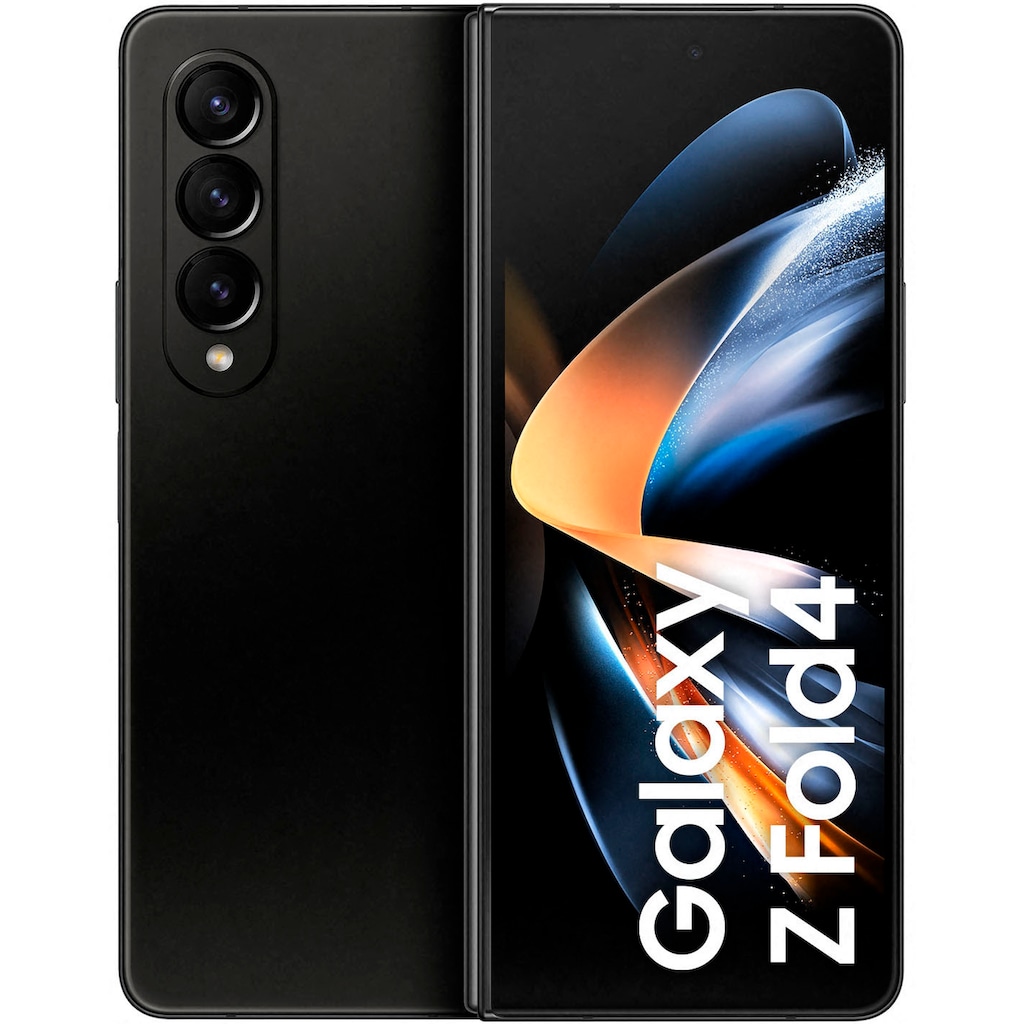 Samsung Smartphone »Galaxy Z Fold4«, Phantom Black, 19,21 cm/7,6 Zoll, 512 GB Speicherplatz, 50 MP Kamera