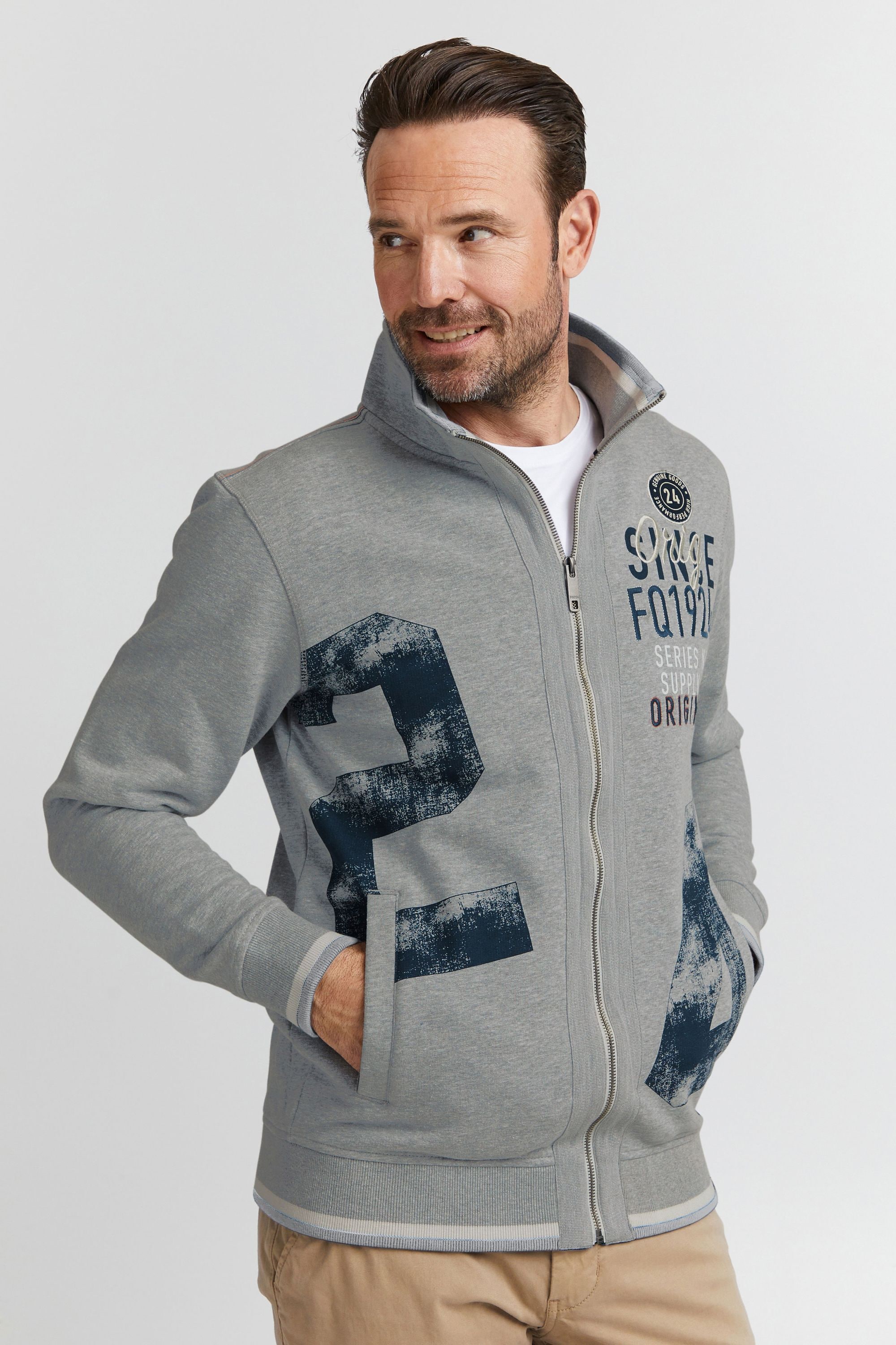 FQ1924 Sweatjacke »Sweatshirtjacke FQMagnus«
