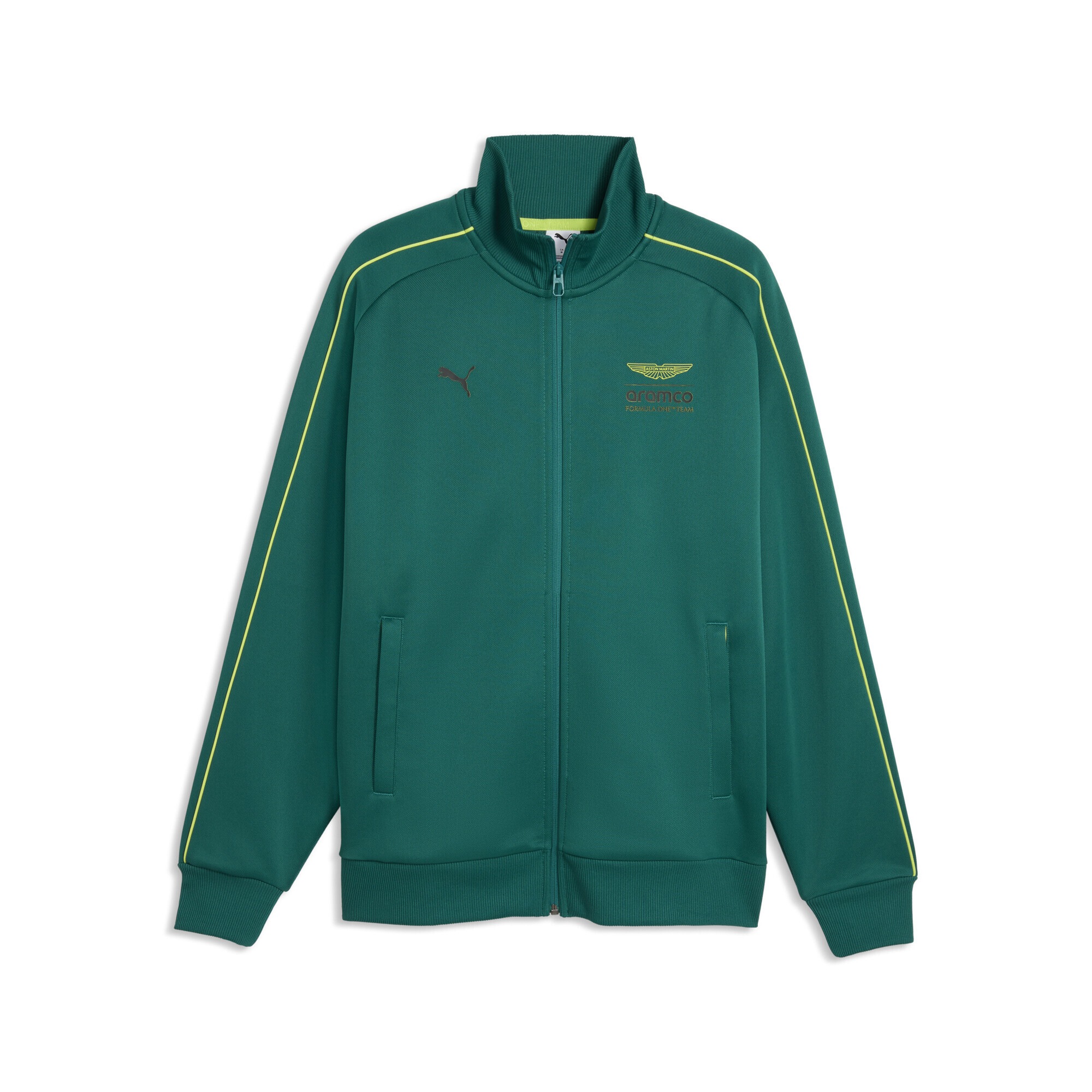 PUMA Sweatjacke "PUMA x ASTON MARTIN ARAMCO F1 TEAM T7 Trainingsjacke Herren"