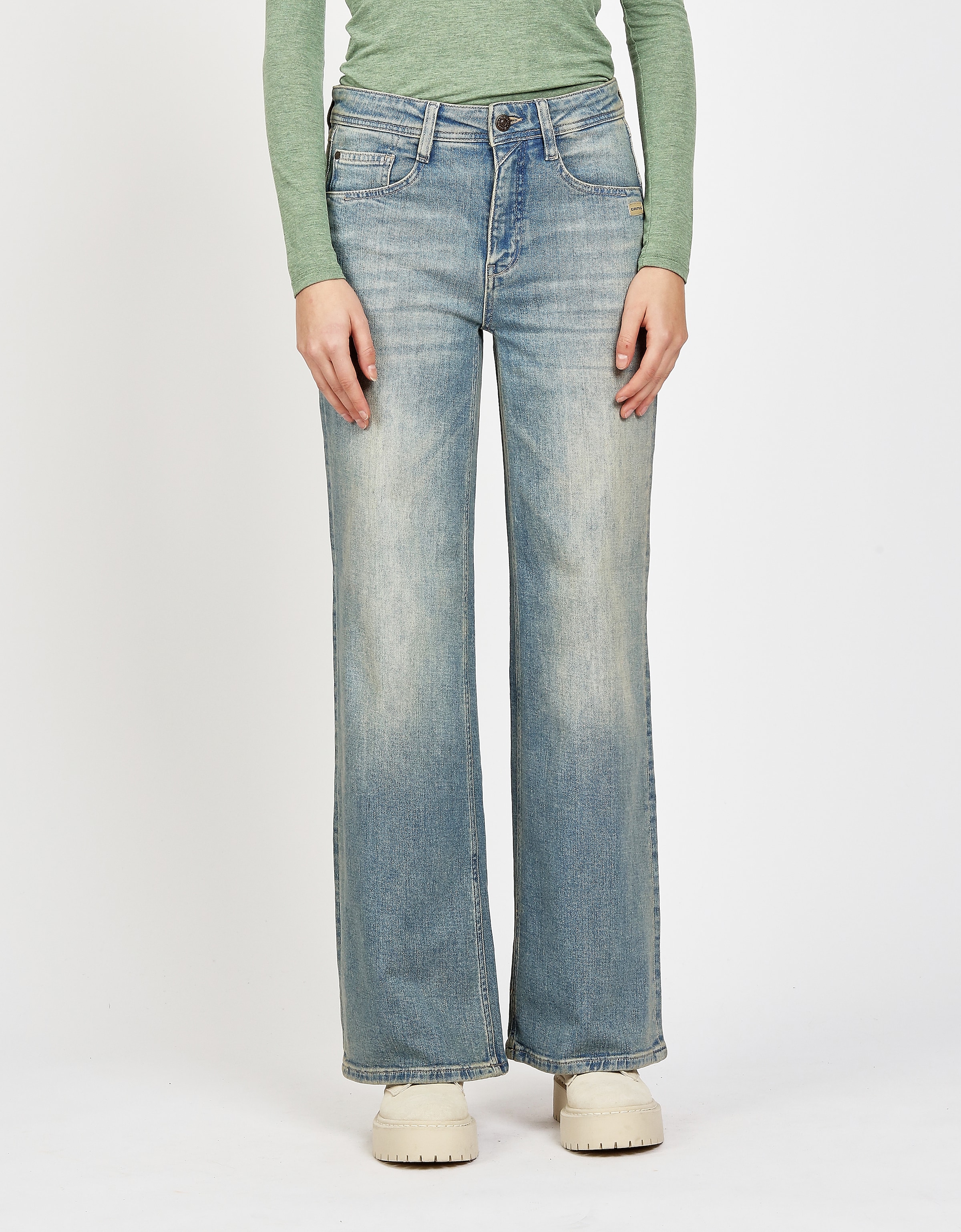 GANG Weite Jeans "94AMELIE WIDE" günstig online kaufen