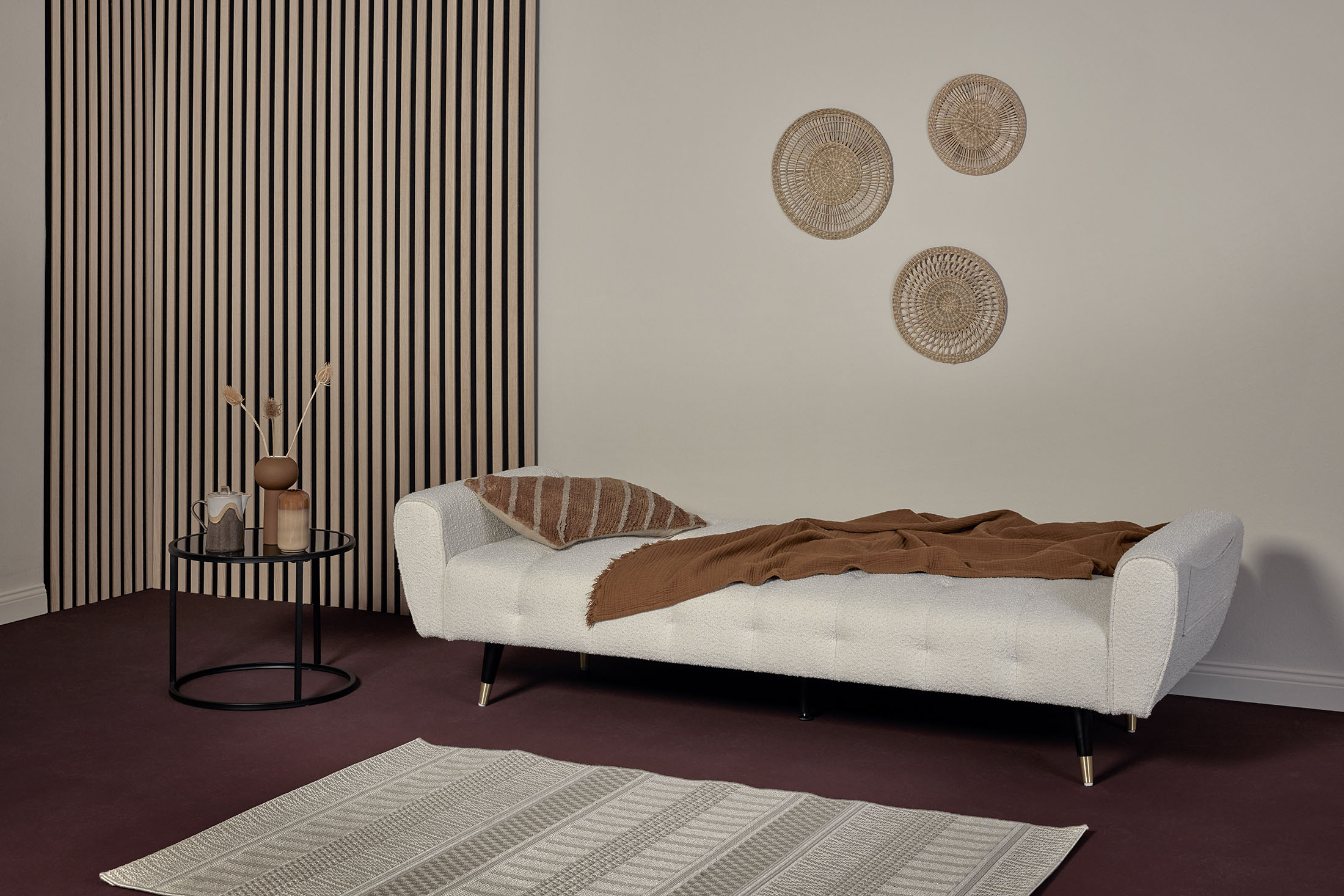 Thumbnail - Jahnke 3-Sitzer "CHILLAX DREAM" mit Schlaffunktion, Seitentasche, Breite 213 cm