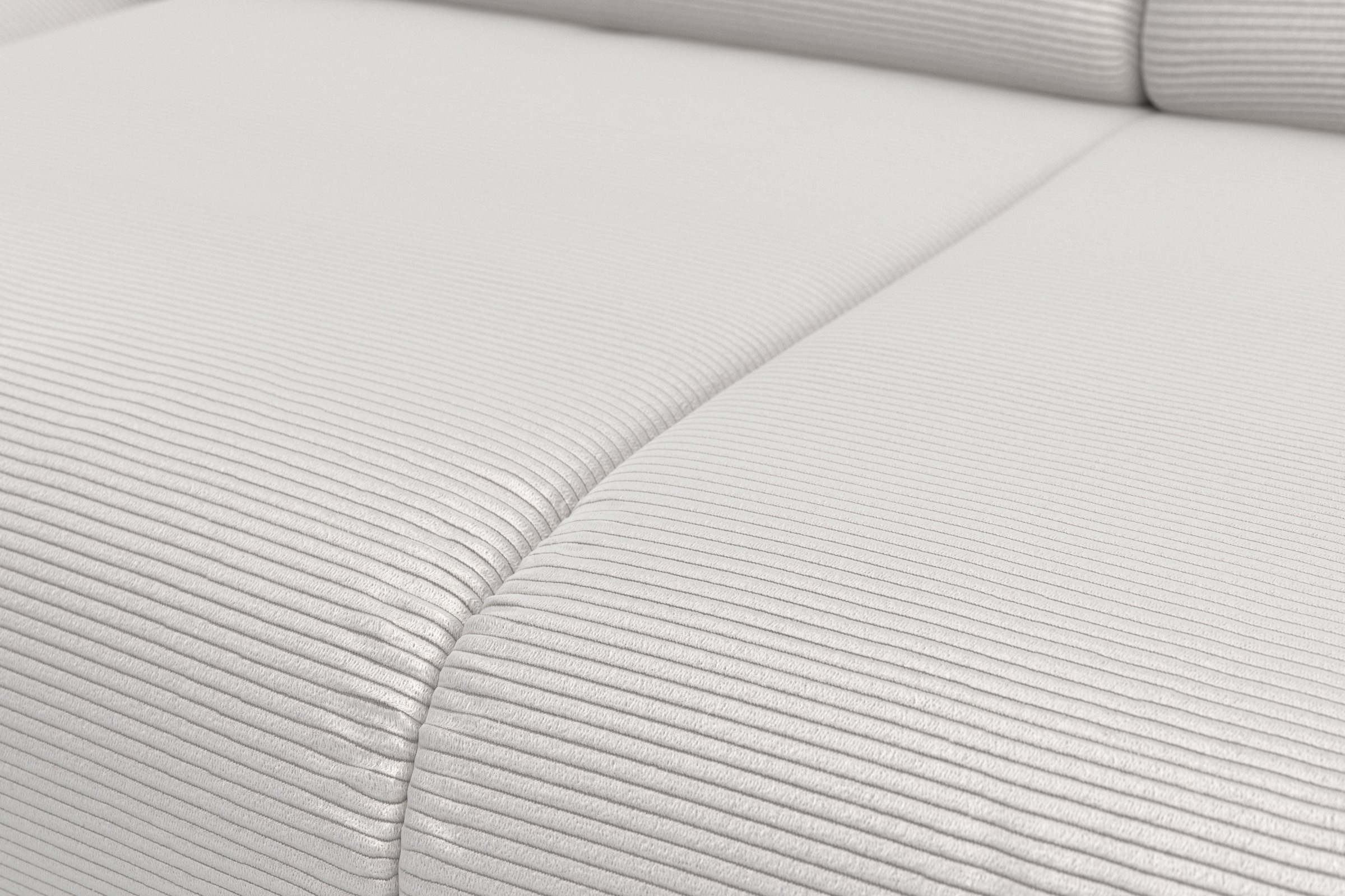 INOSIGN Wohnlandschaft »Coco U-Form«, Sitztiefen-, Arm- und Kopfteilverstellung, Cord-Bezug, Fußhöhe 15 cm