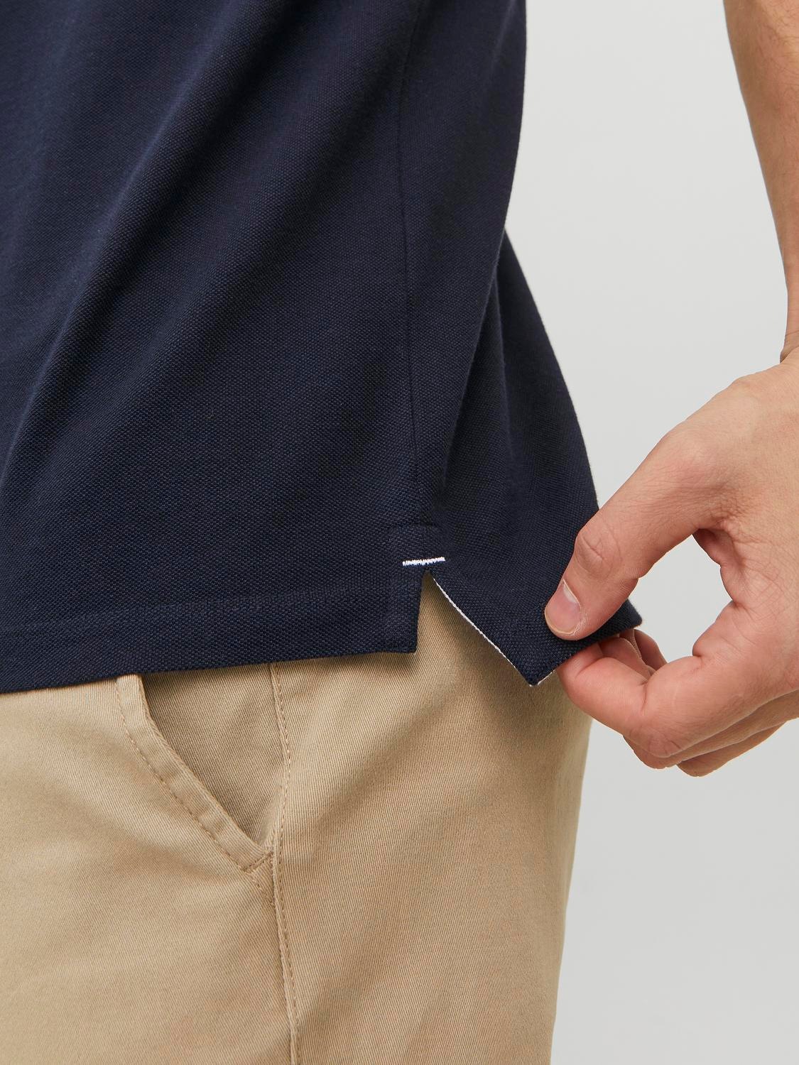 Jack & Jones Poloshirt "JJEPAULOS POLO SS NOOS" Baumwolle, slim fit günstig online kaufen