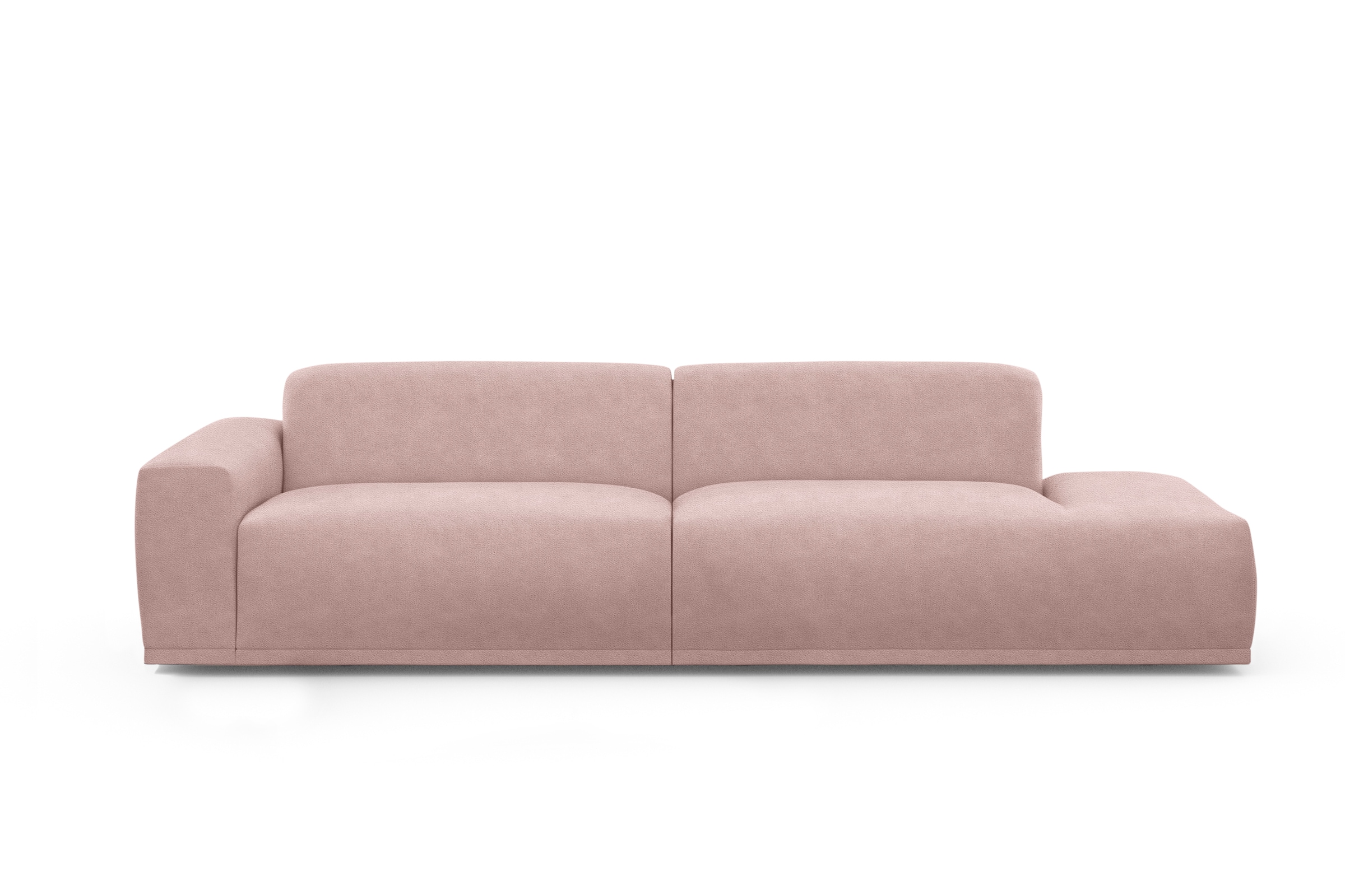 TRENDMANUFAKTUR Big-Sofa »Braga, mit hochwertigem Kaltschaum, Megasofa, in Cord erhältlich«, modernes Big-Sofa, Couch mit hohem Sitzkomfort, 277/72/107 cm (B/H/T)