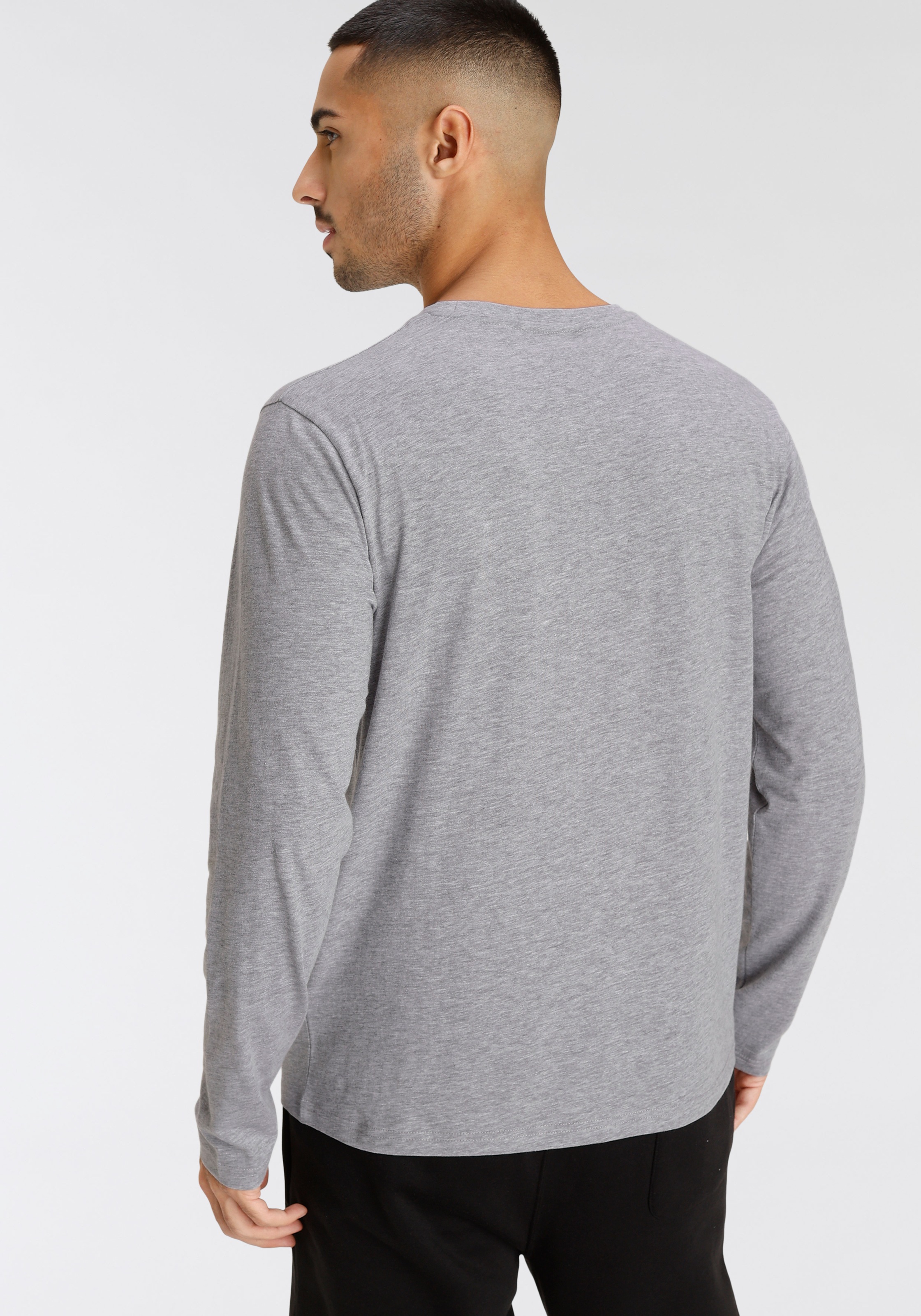 Lonsdale Langarmshirt, (Packung, 2 tlg., 2er-Pack)