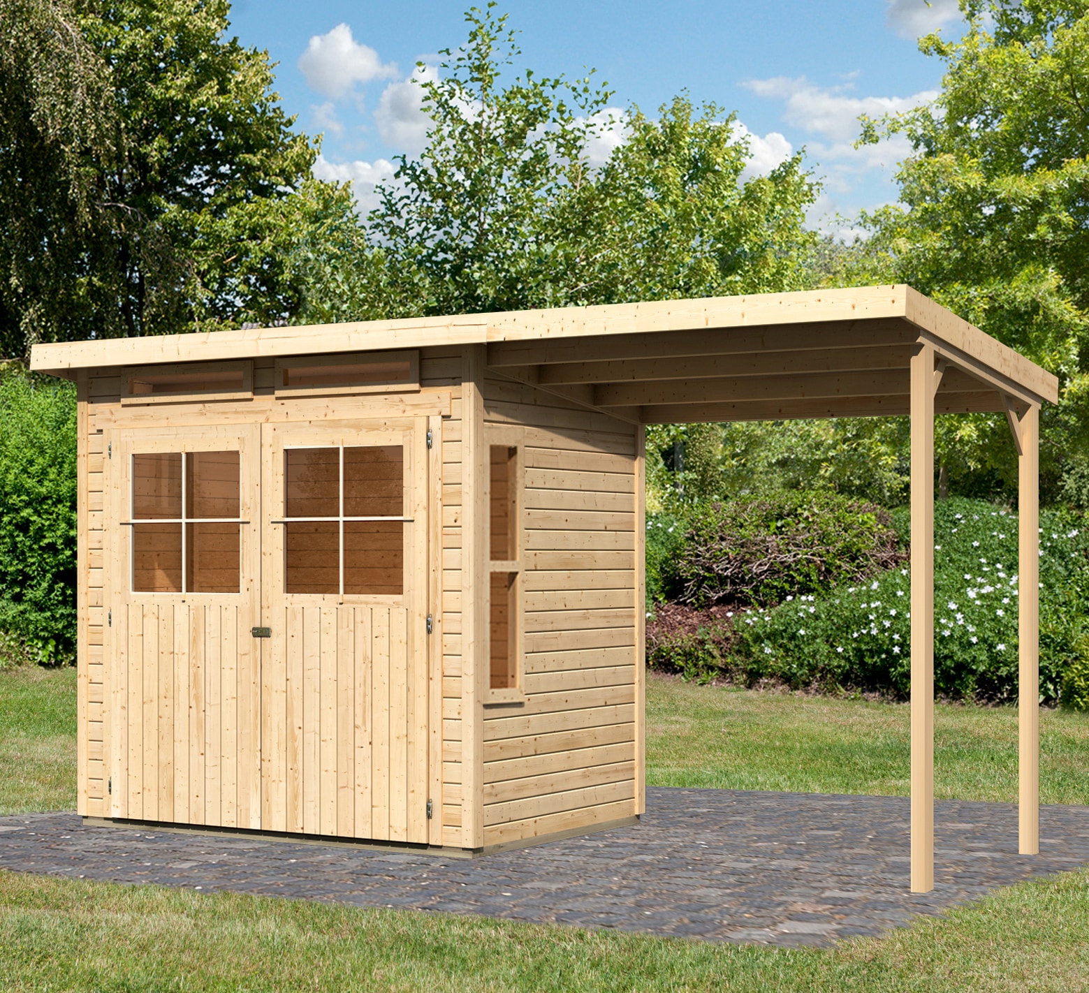 Karibu Gartenhaus "Falkensee 2" günstig online kaufen
