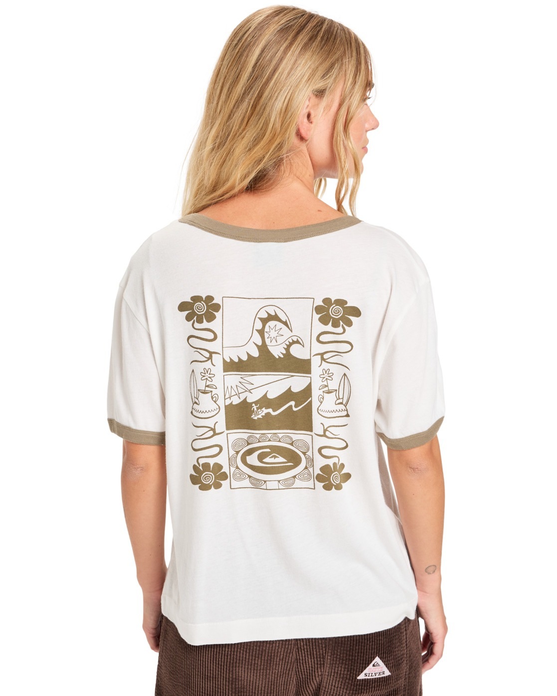 Quiksilver T-Shirt "Ringer Screen" günstig online kaufen