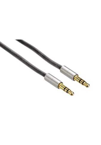 Hama Audio-Kabel »Stecker - Stecker, 0,5 m«, 3,5-mm-Klinke, 3,5-mm-Klinke, 50 cm,... kaufen