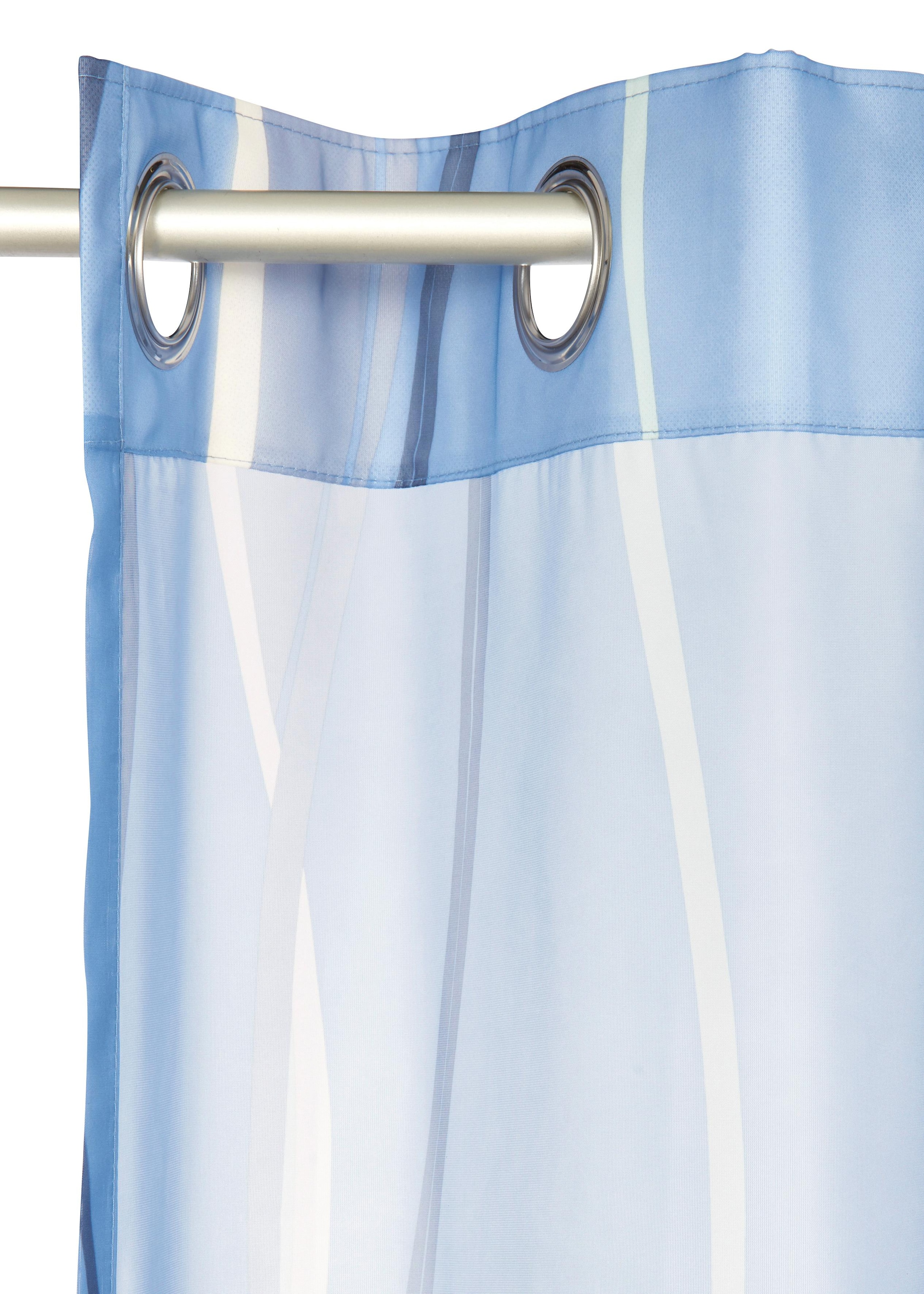 home transparent, BAUR 2er-Set, | »Dimona«, (2 Polyester Voile, Gardine my St.),