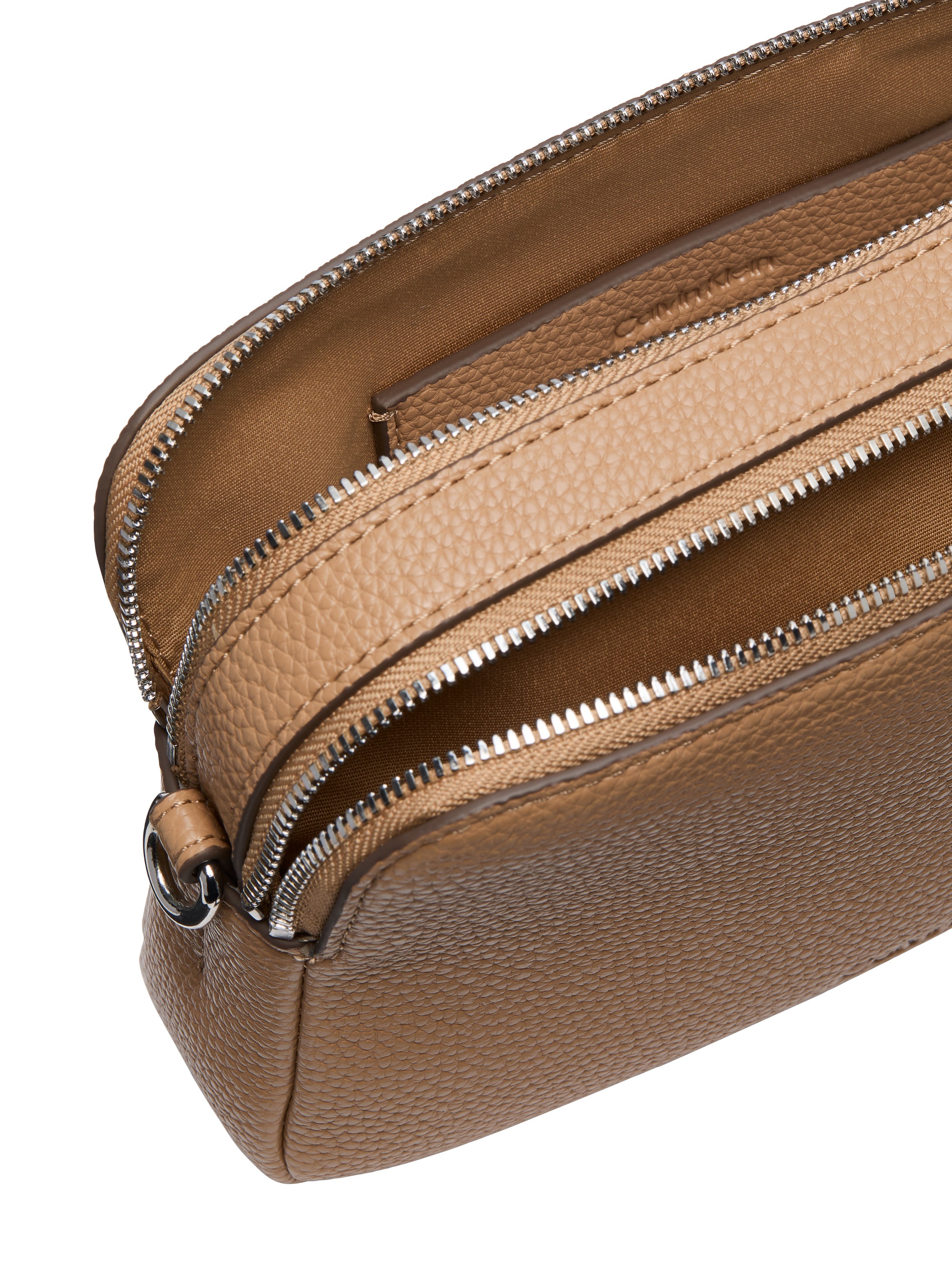 Calvin Klein Umhängetasche »WEBBING 2X STRAP CAMERA BAG« Damen Schultertasche, Handtasche mit Logoschriftzügen