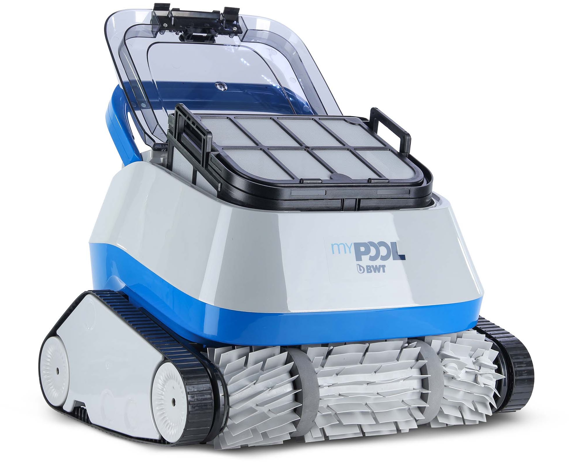 my POOL BWT Poolroboter »POOLROBOTER POWER ONE4ALL«, reinigt Boden, Wand und Wasserlinie