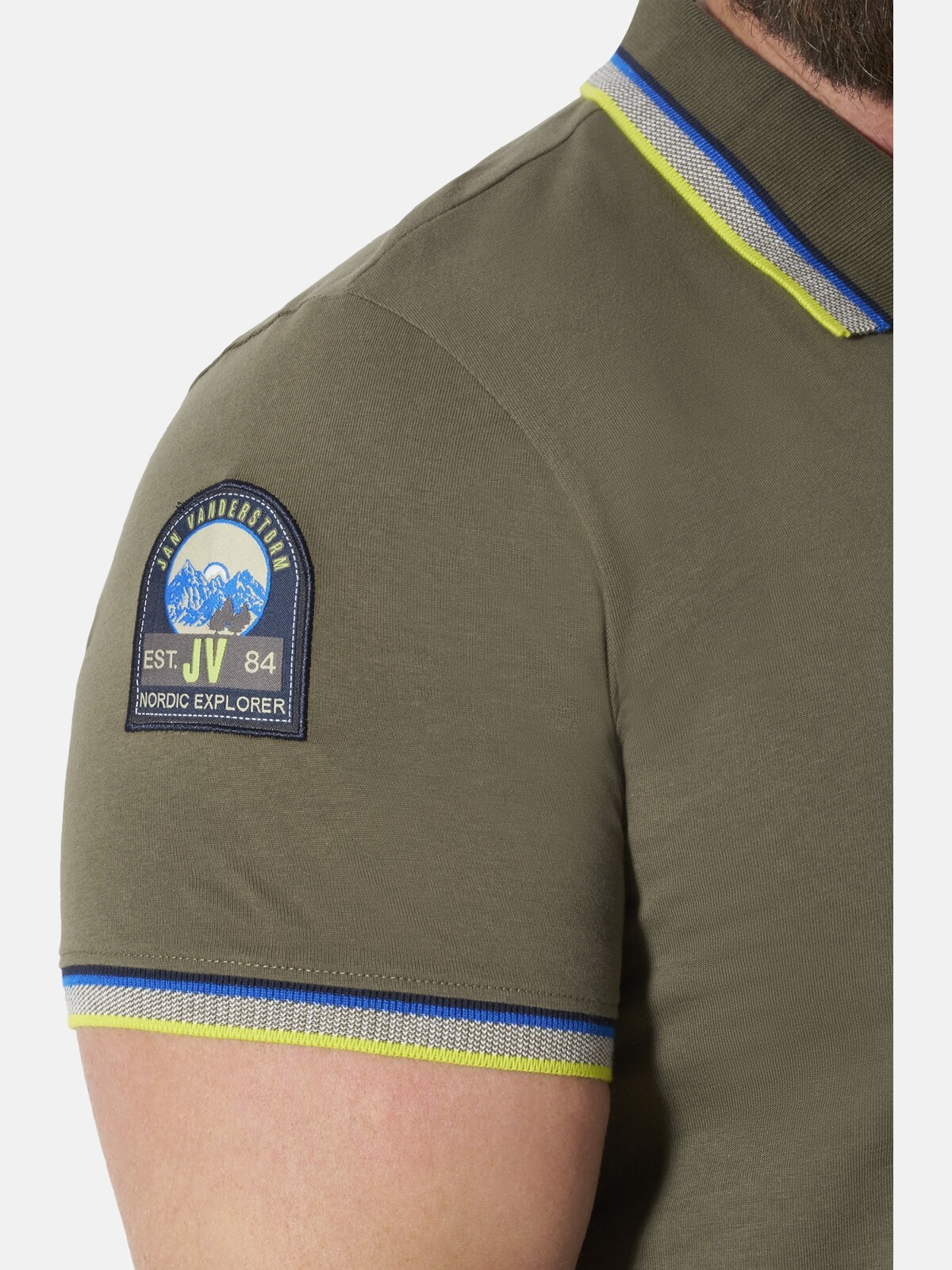 Jan Vanderstorm Poloshirt »Poloshirt CLAUSS«