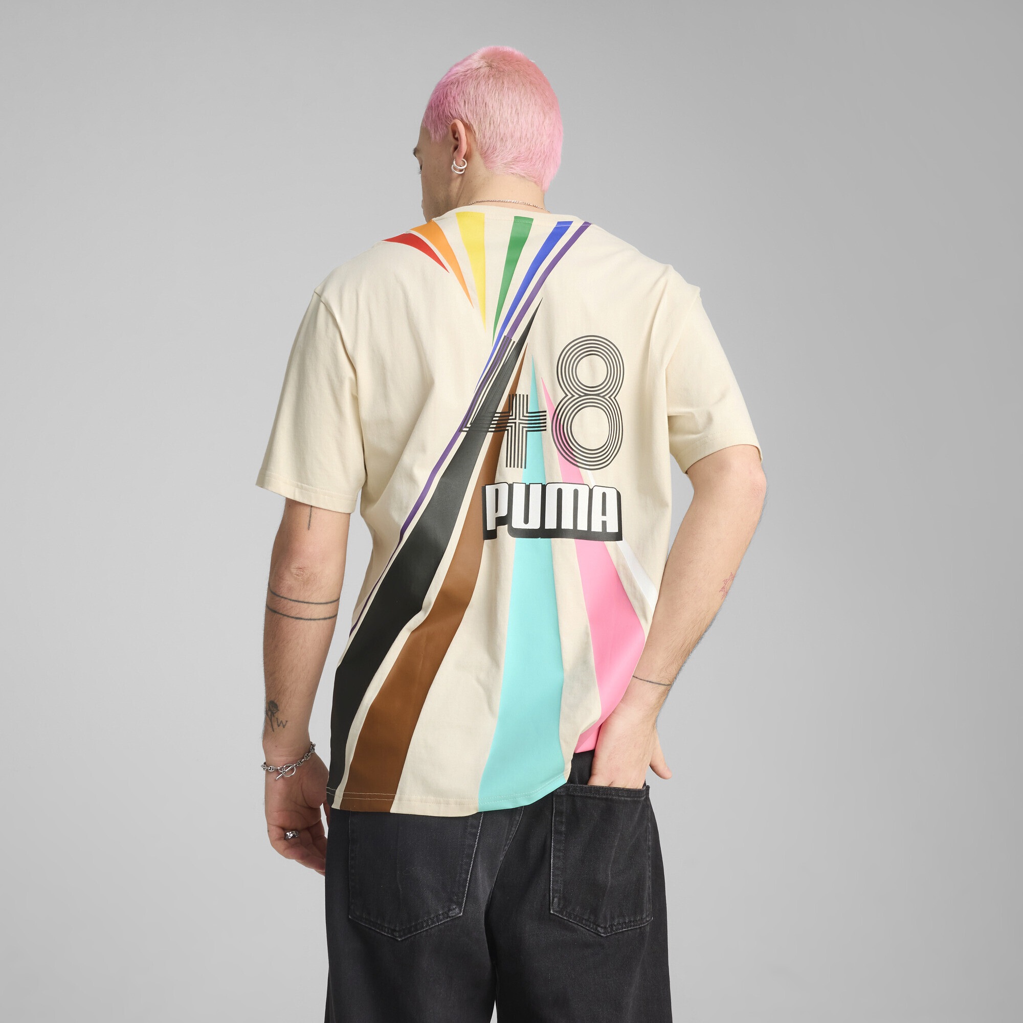 PUMA T-Shirt »EQUAL LOVE CONFEDERATION Relaxed Graphic T-Shirt Erwachsene«