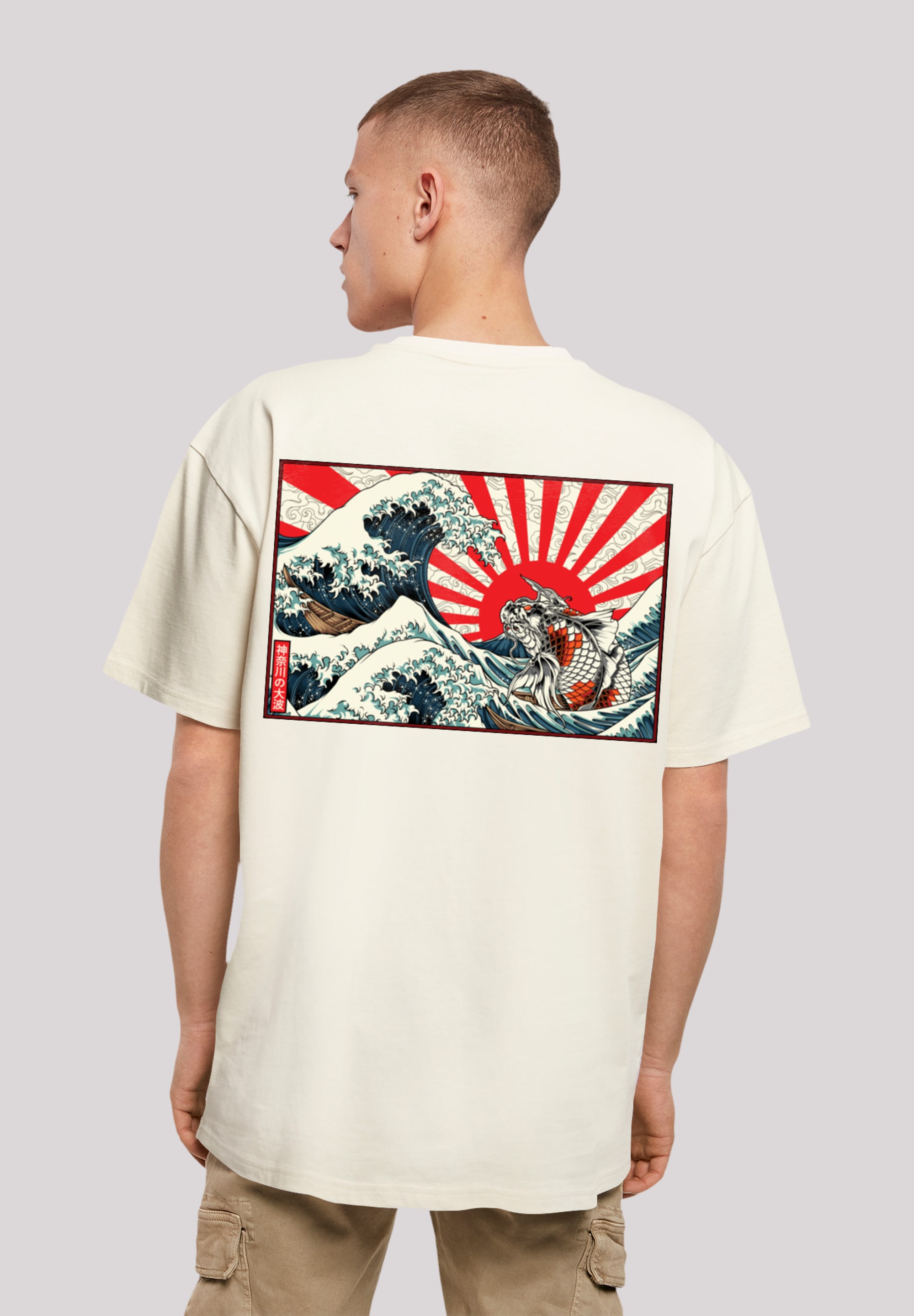 F4NT4STIC T-Shirt "Kanagawa Welle Japan", Print günstig online kaufen