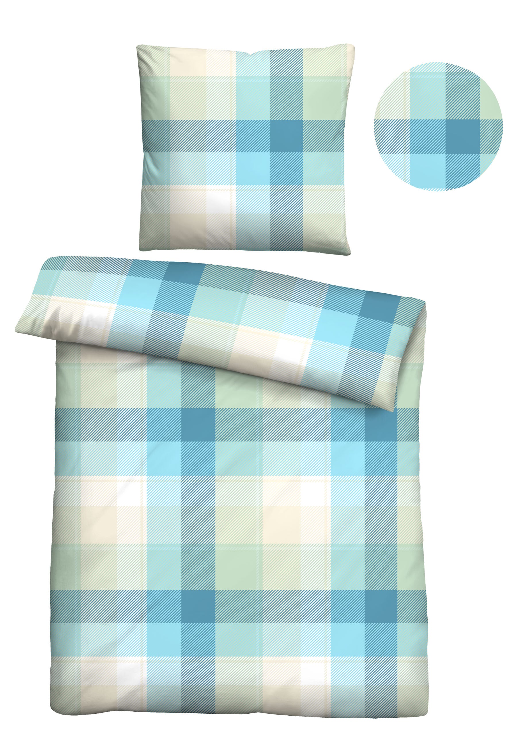 Castell - Markenbettwäsche Bettwäsche "0561121" 2 Stk. feiner Glanz+weicher günstig online kaufen