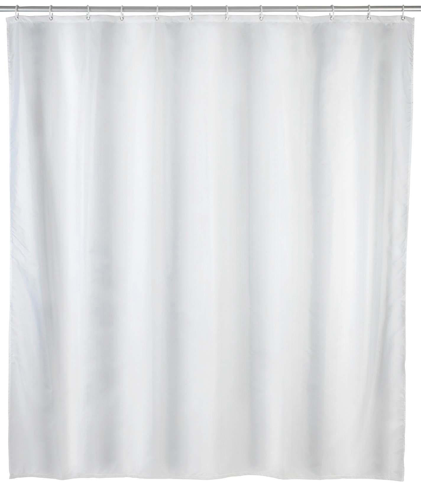 Wenko Weiß Duschvorhang "Uni" Breite 120 Cm Höhe 200 Cm von Baur
