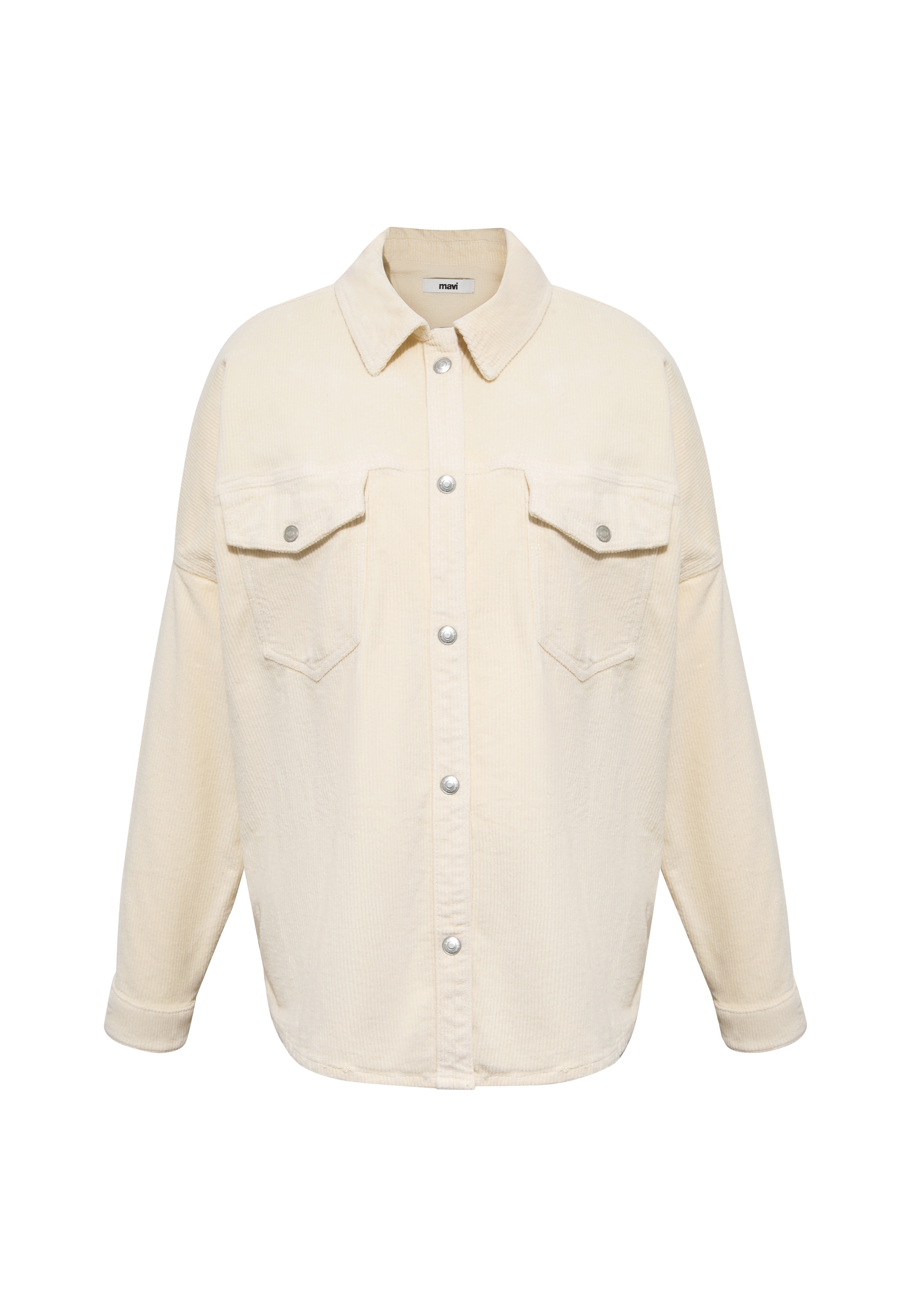 Mavi Hemdbluse »FIONA« Boyfriend Cord Overshirt