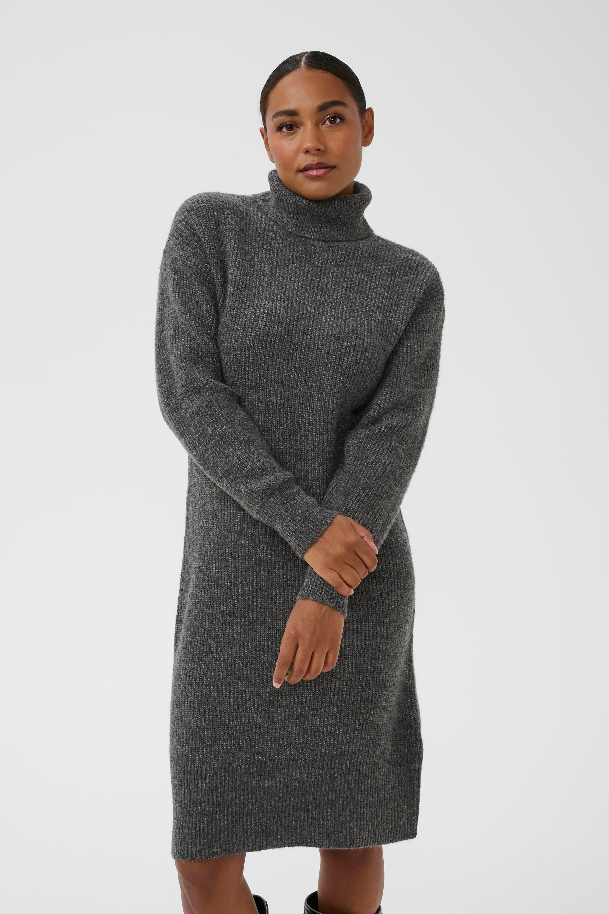KAFFE Midikleid »Kleid KAmyra«