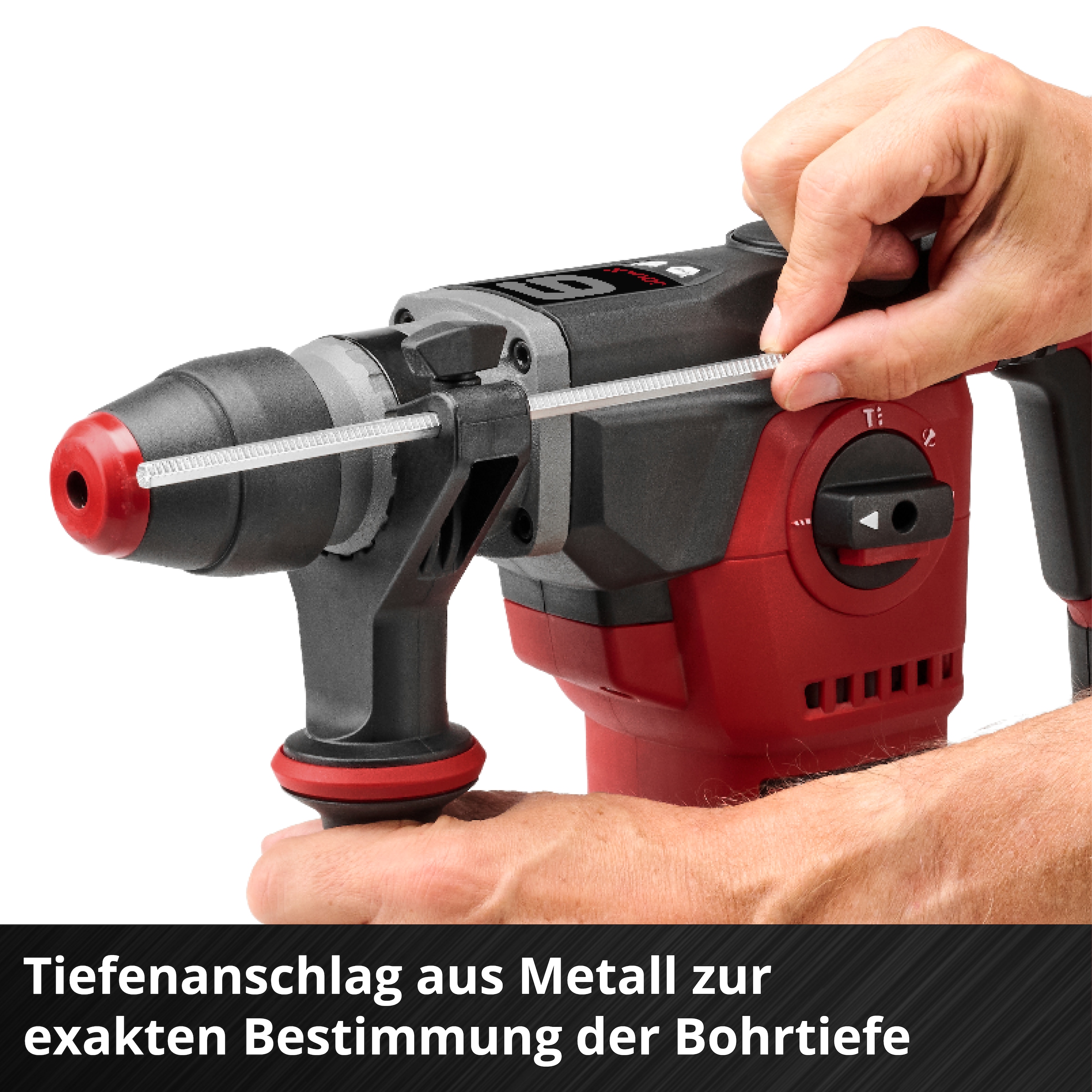 Einhell Bohrhammer »TE-RH 34/6 4F +4« 1600 W, 6 J, SDS-plus, Schlagwerk, 4 Funktionen, Koffer, 3x Bohrer