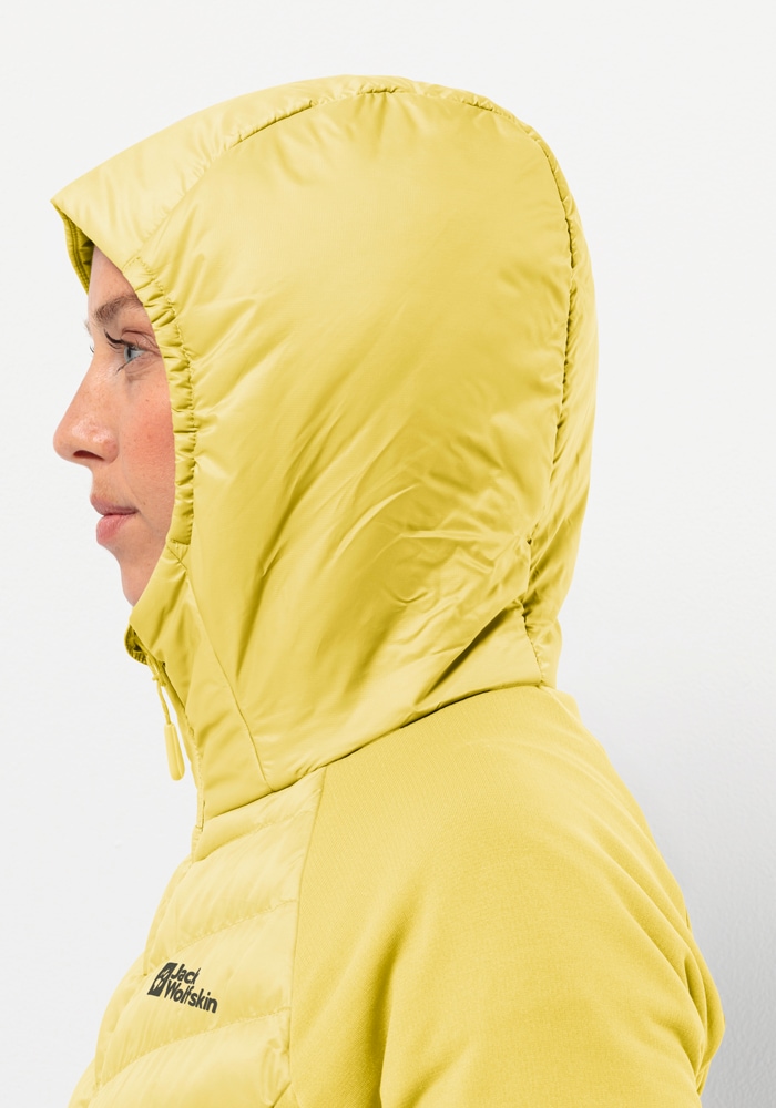 Jack Wolfskin Hybridjacke »ROUTEBURN PRO HYBRID W«, mit Kapuze