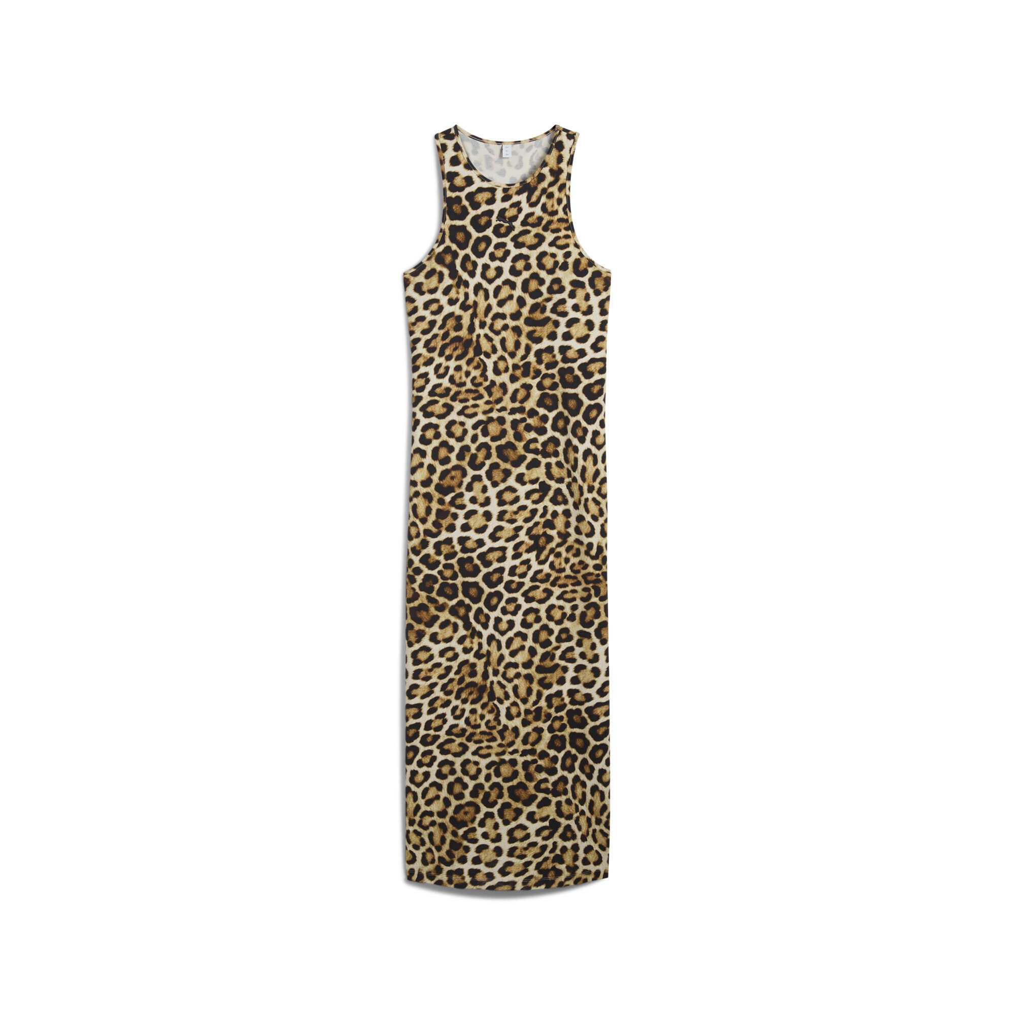 PUMA Sweatkleid "LEO LUXE Slim Kleid mit Allover-Print Damen" günstig online kaufen