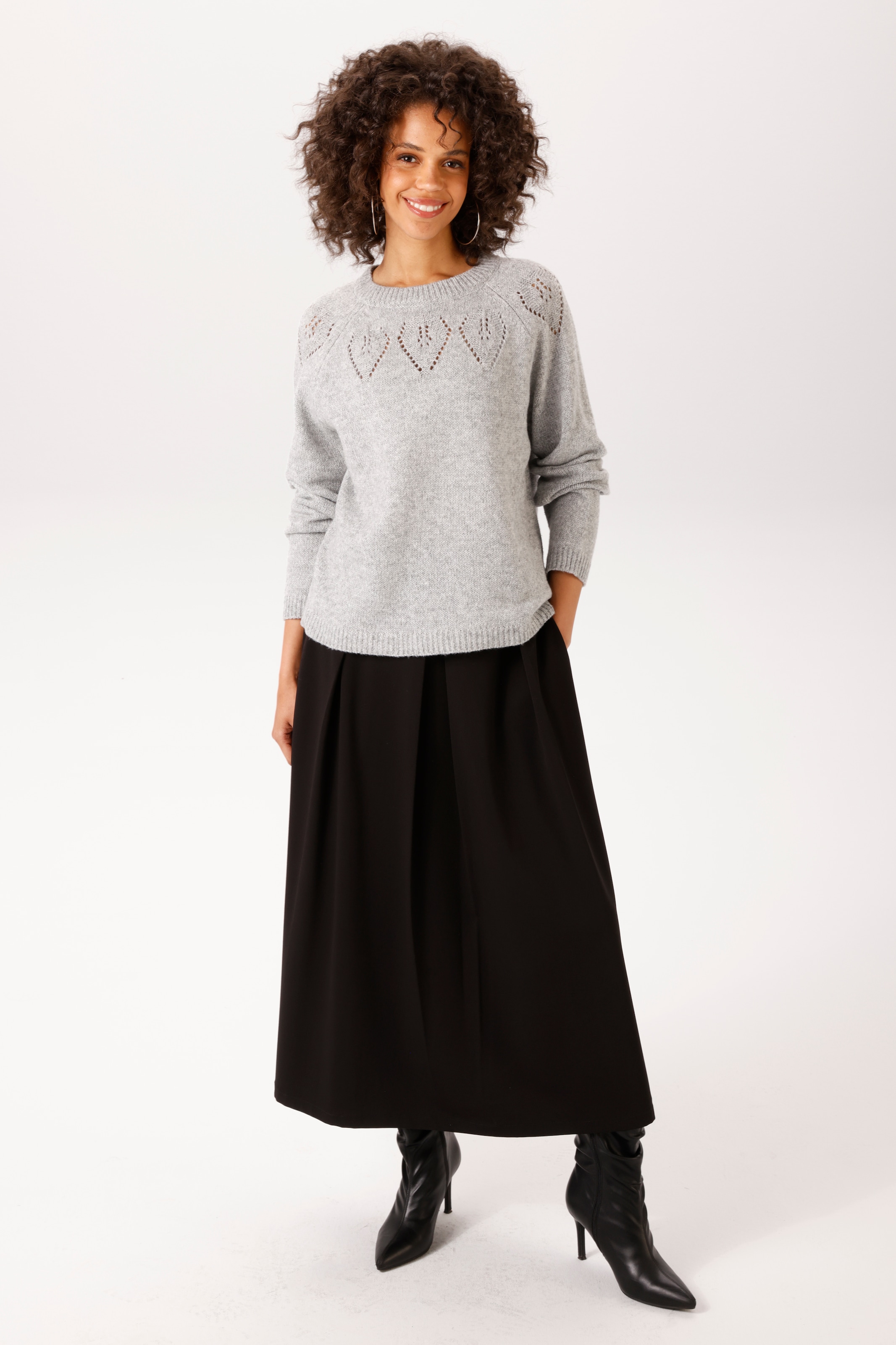 Aniston CASUAL Maxirock in A-Linien-Form - NEUE KOLLEKTION