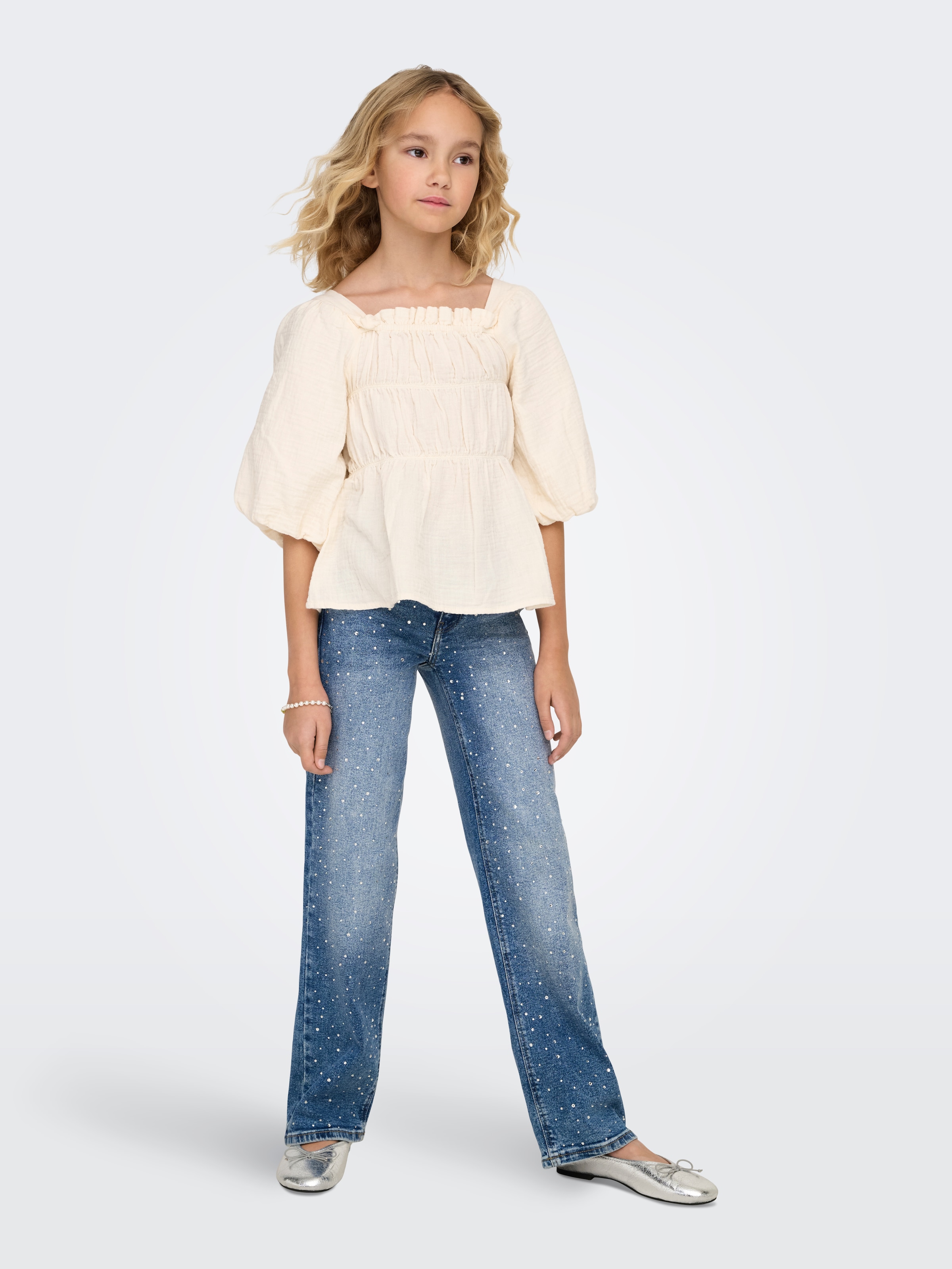 KIDS ONLY Relax-fit-Jeans »KOGJUICY RHS WIDE LEG DNM CRO557 NOOS«