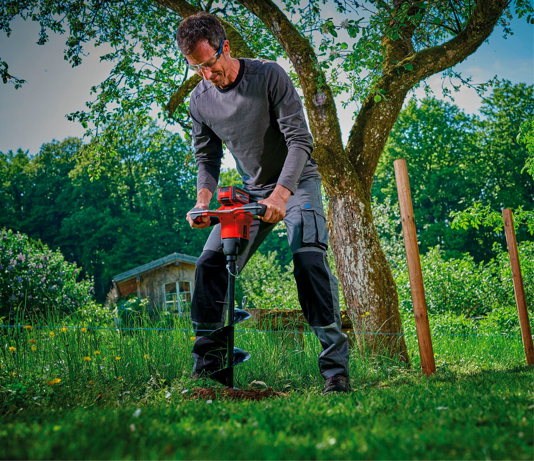 Einhell Erdbohrer »GP-EA 18/150 Li BL-Solo« ohne Akku