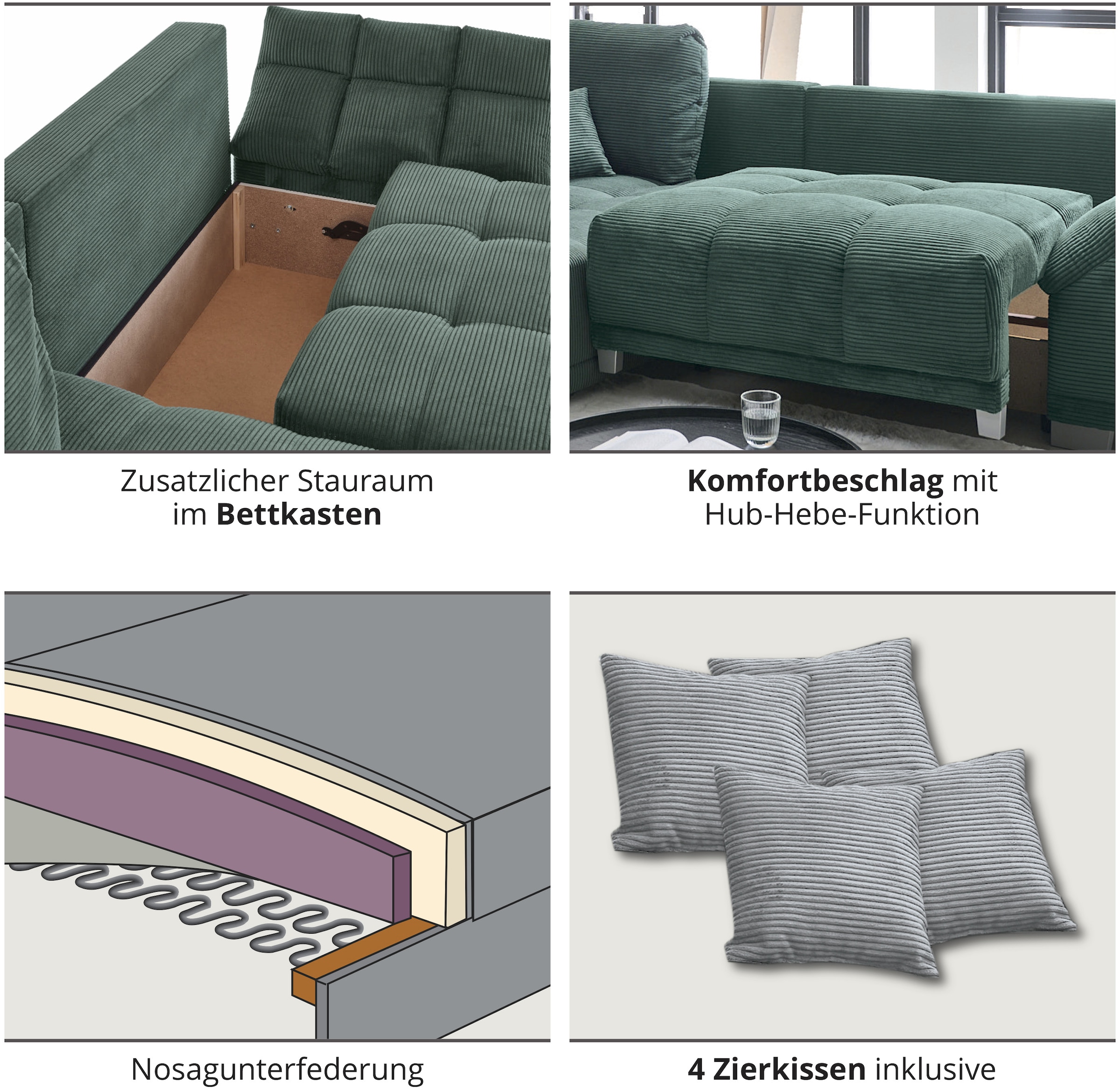 Home affaire Wohnlandschaft