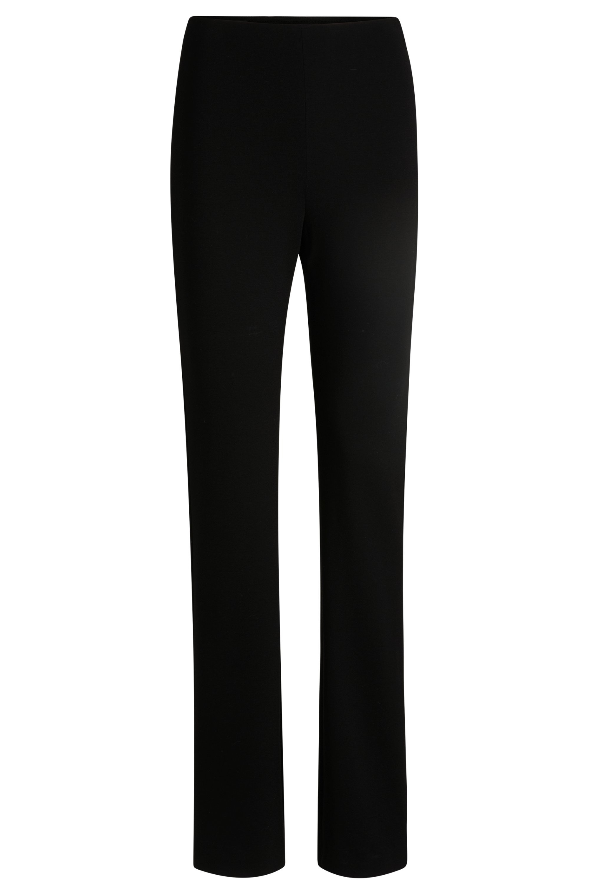 BOSS ORANGE Webhose »Taboot Premium Damenmode«, mit seitlichem Reißverschluss, flared Form, Milano Qualität Loungewear