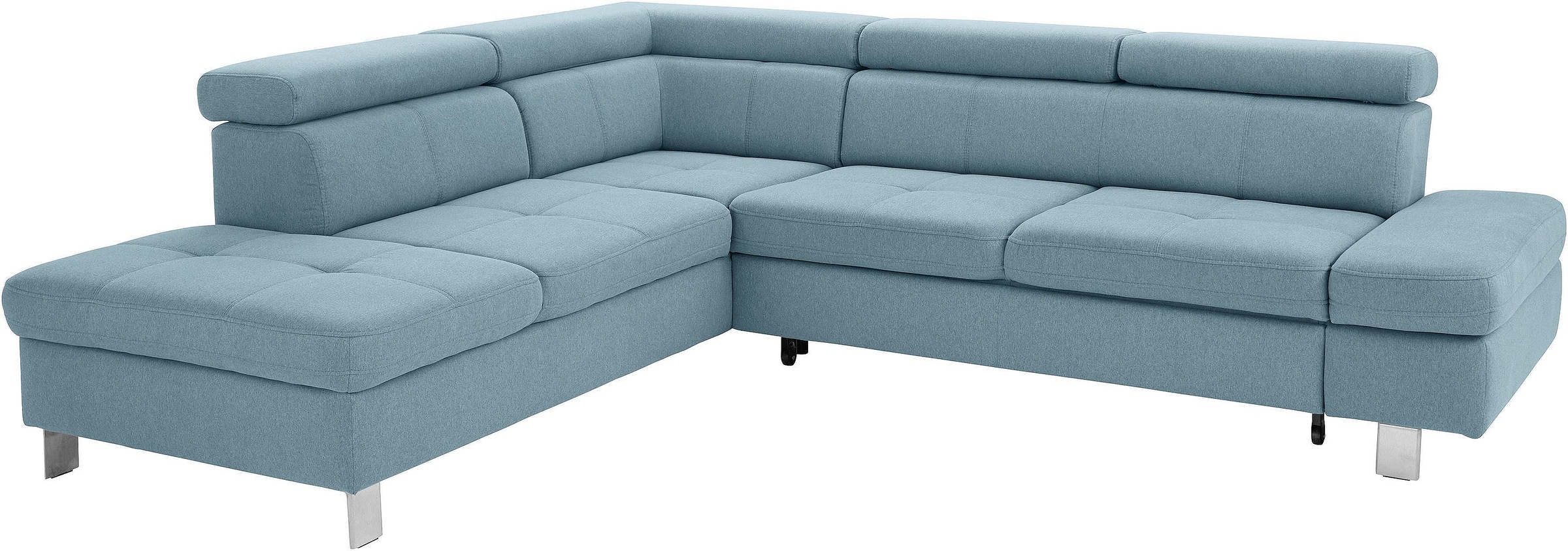exxpo - sofa fashion Ecksofa "Fiji, L-Form", mit Kopf- bzw. Rückenverstellu günstig online kaufen
