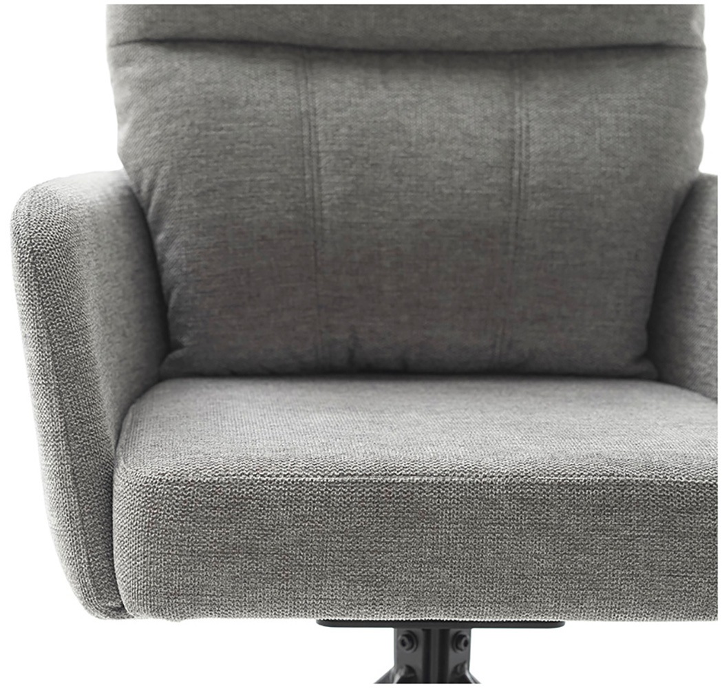 MCA furniture Esszimmerstuhl, Chenilleoptik, (2er-Set), drehbar 180°, Taschenfederkern, Sitzhöhe ca. 50 cm