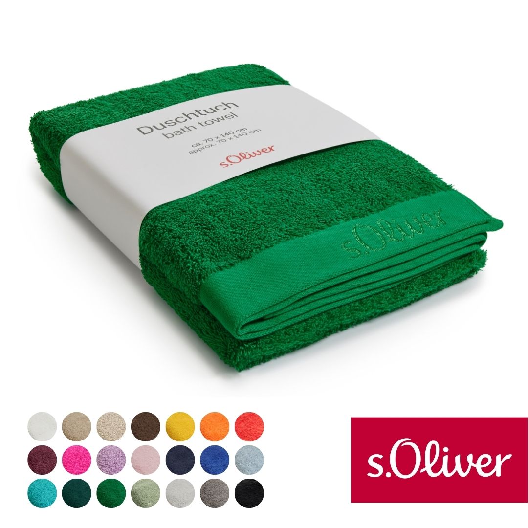 s.Oliver Duschtuch "s.Oliver, Premium Qualität, 600 gr/m², auch als Sets erhältlich" große Farbauswahl, auch als Handtuch, Waschhandschuh, Gästetuch