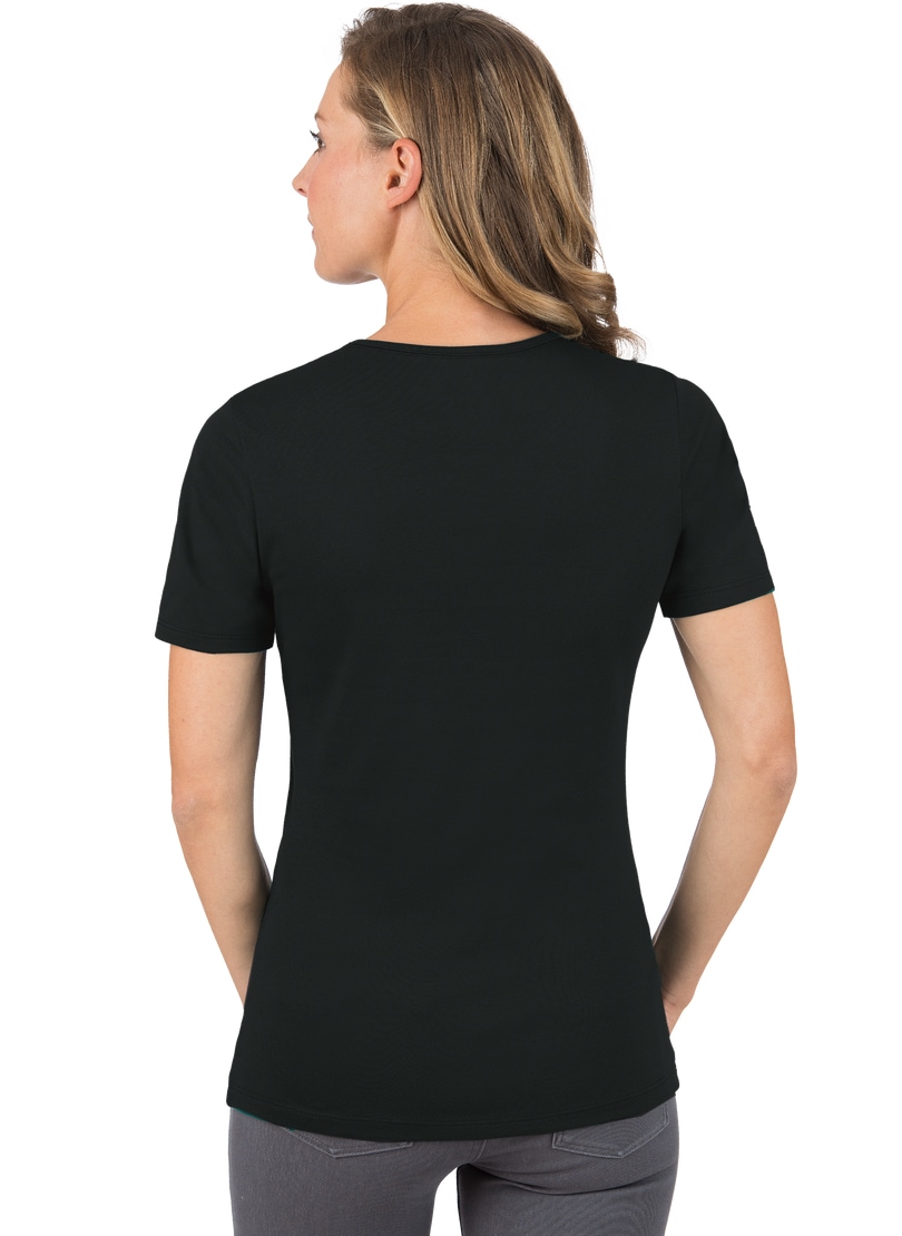 Trigema online bestellen T-Shirt »TRIGEMA BAUR mit | T-Shirt Kristallsteinen«