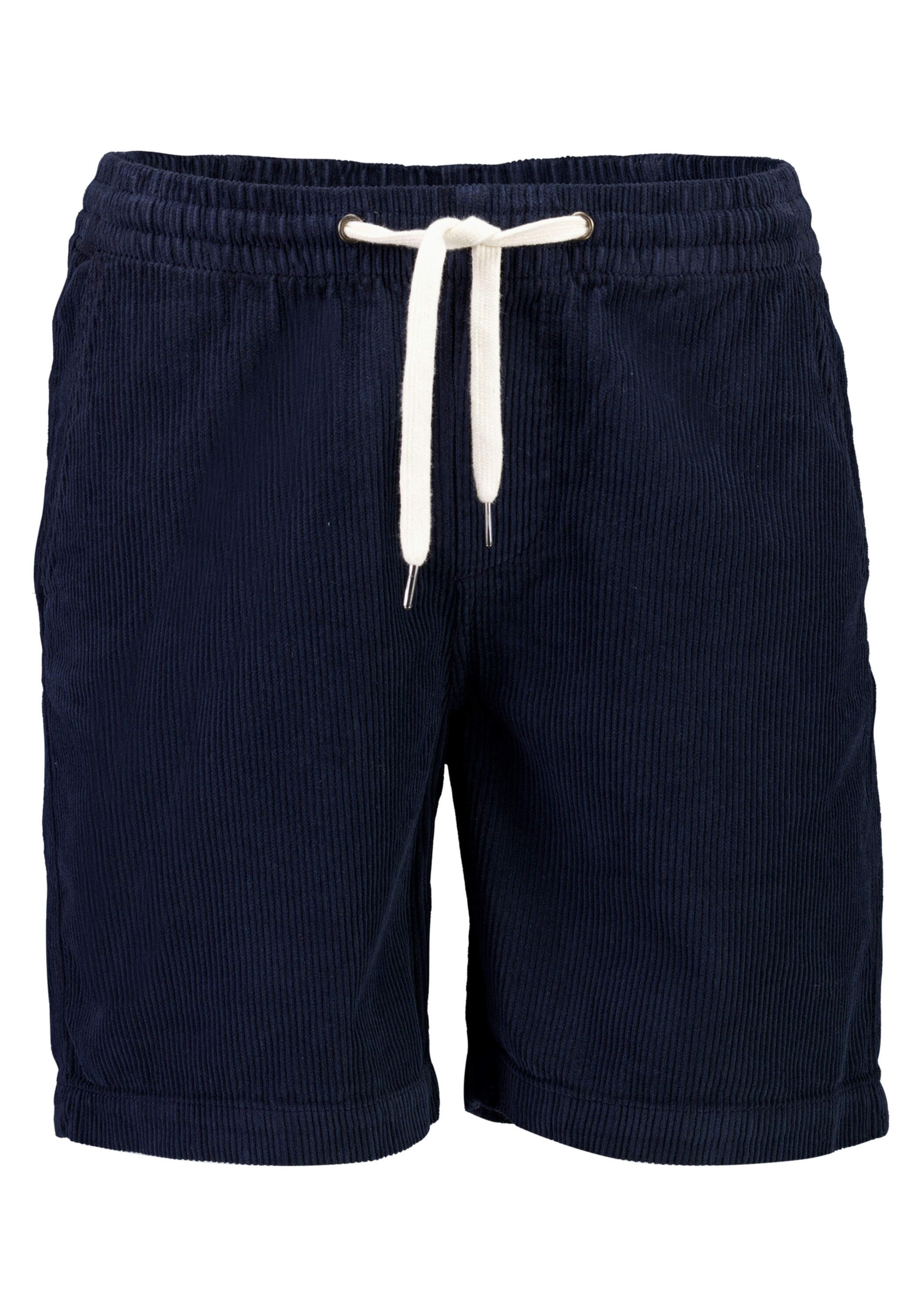Bermudas JUNK DE LUXE "Bermudas Relaxed Fit", Herren, Gr. XXL, navy, Obermaterial: 100% Baumwolle, unifarben, relaxed fit, Hosen Bermudas