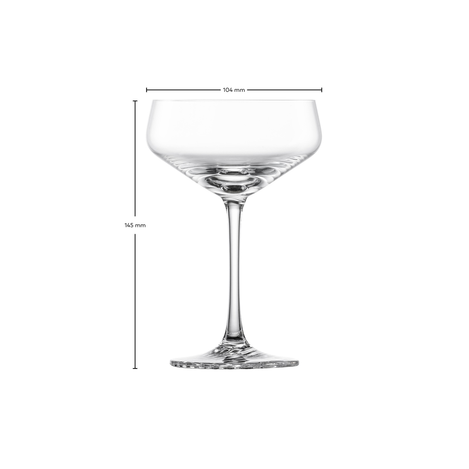 Thumbnail - Zwiesel Glas Champagnerglas "ECHO Cocktailschalen ECHO 277 ml 4er Set transparent"