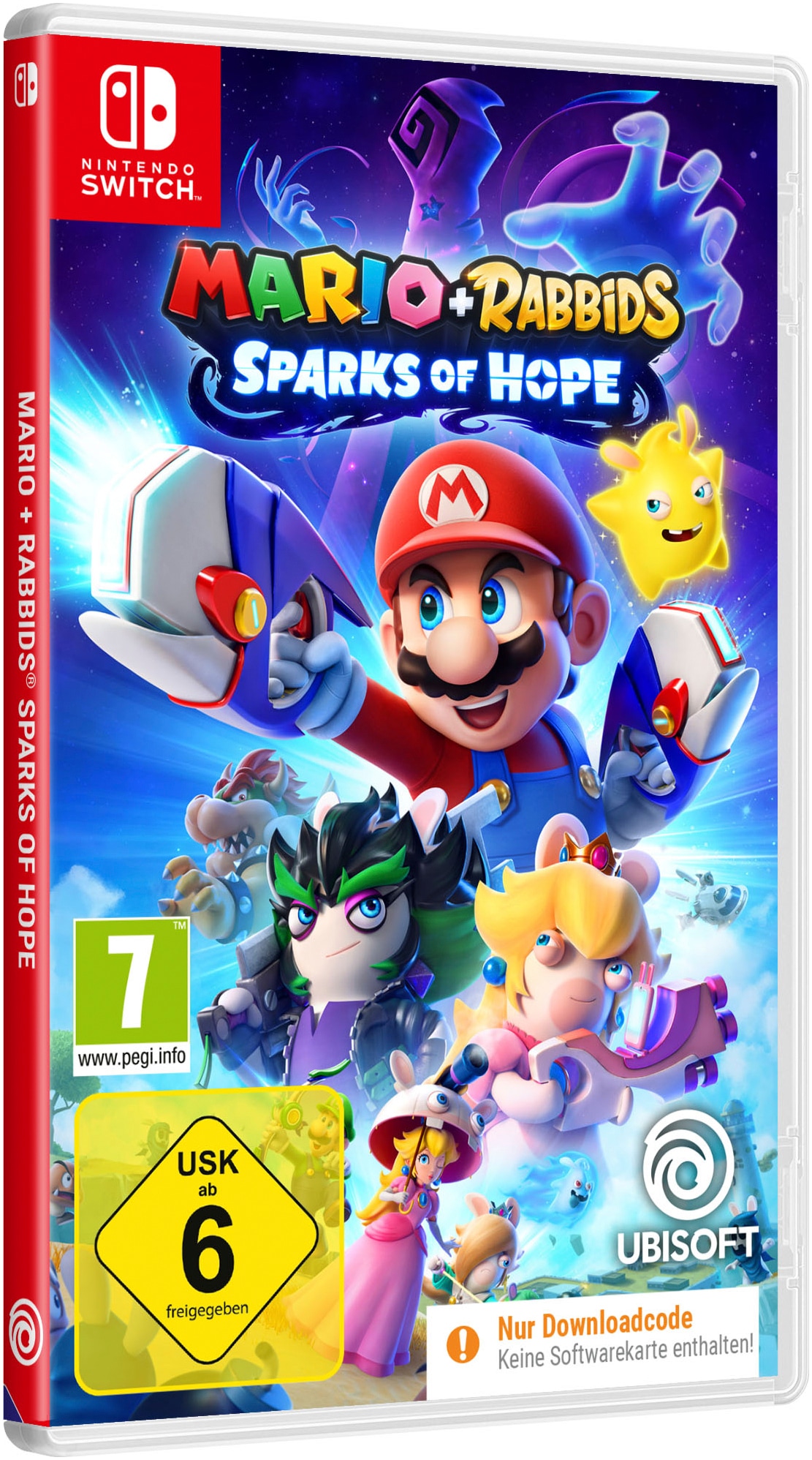 UBISOFT Spielesoftware »Mario + Rabbids Sparks of Hope Gold Edition (Code in a Box)«, Nintendo Switch