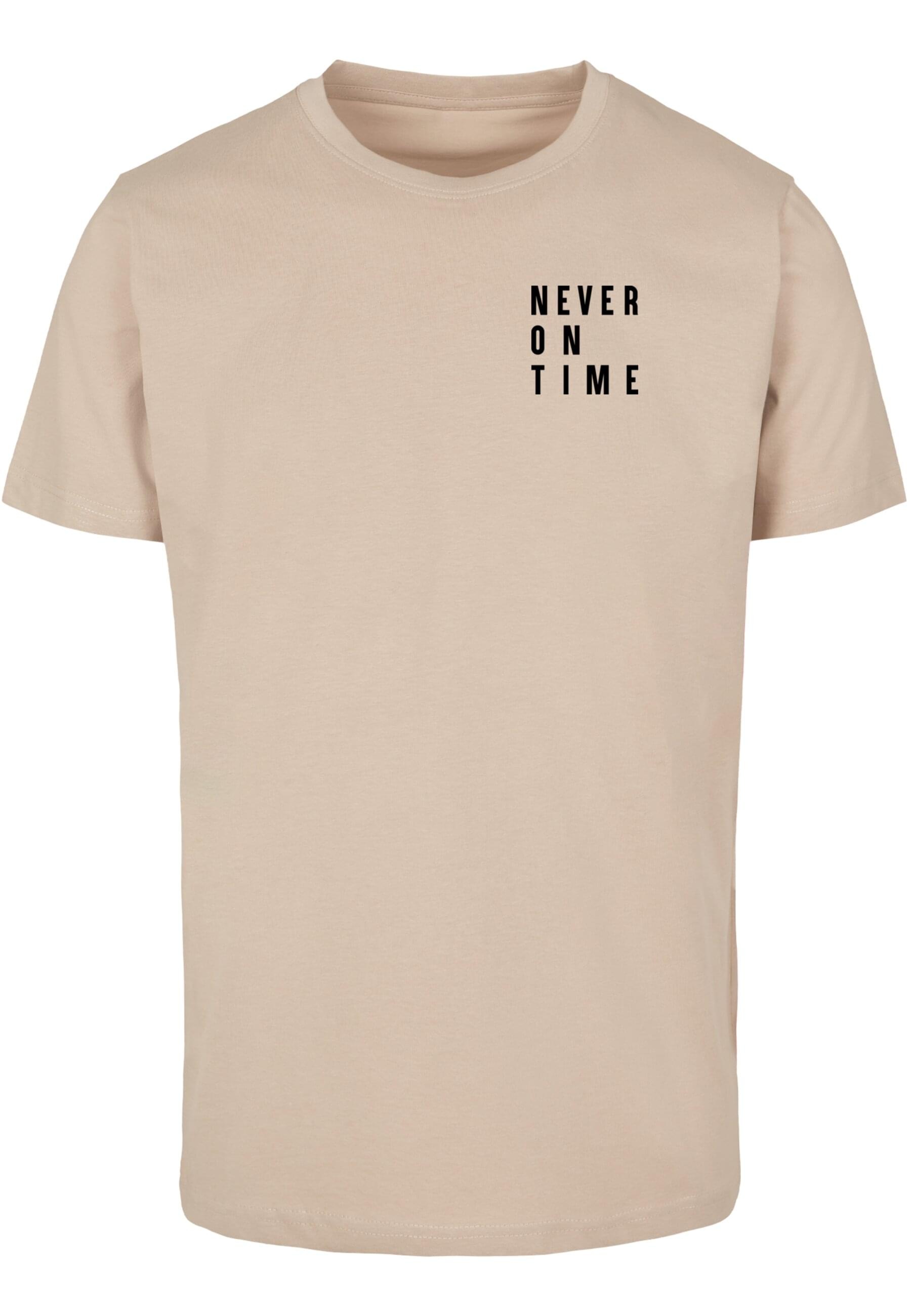 MisterTee Kurzarmshirt "MisterTee Damen Never On Time Tee" günstig online kaufen