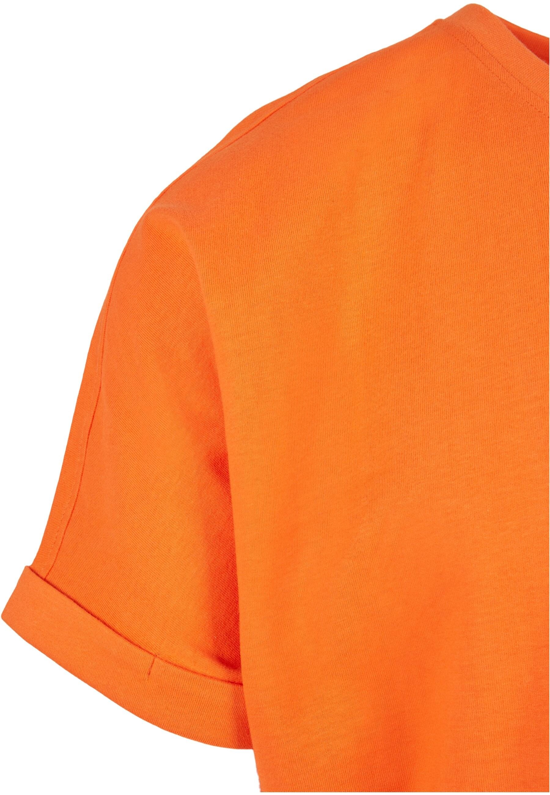 URBAN CLASSICS T-Shirt »Urban Classics Herren Long Shaped Turnup Tee«, (1 tlg.)