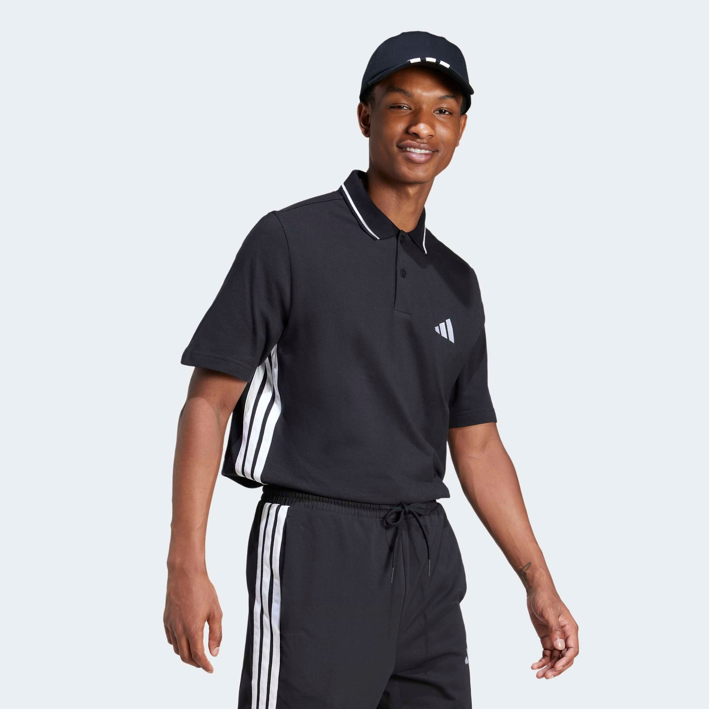 adidas Sportswear Poloshirt "ESSENTIALS 3-STREIFEN PIQUÉ" günstig online kaufen