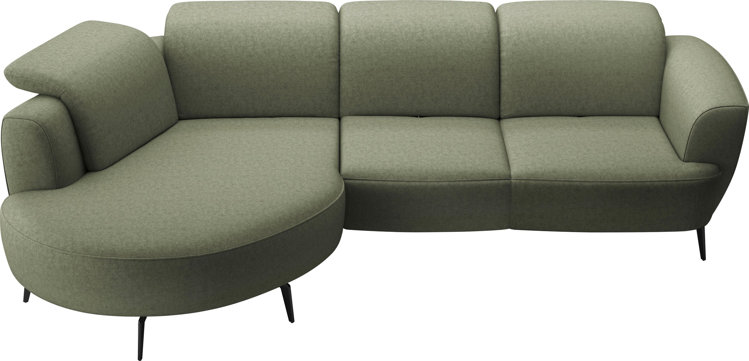 sit&more Ecksofa "Zoe", ink.Sitztiefenverstellung, wahlweise mit Kopfteilve günstig online kaufen