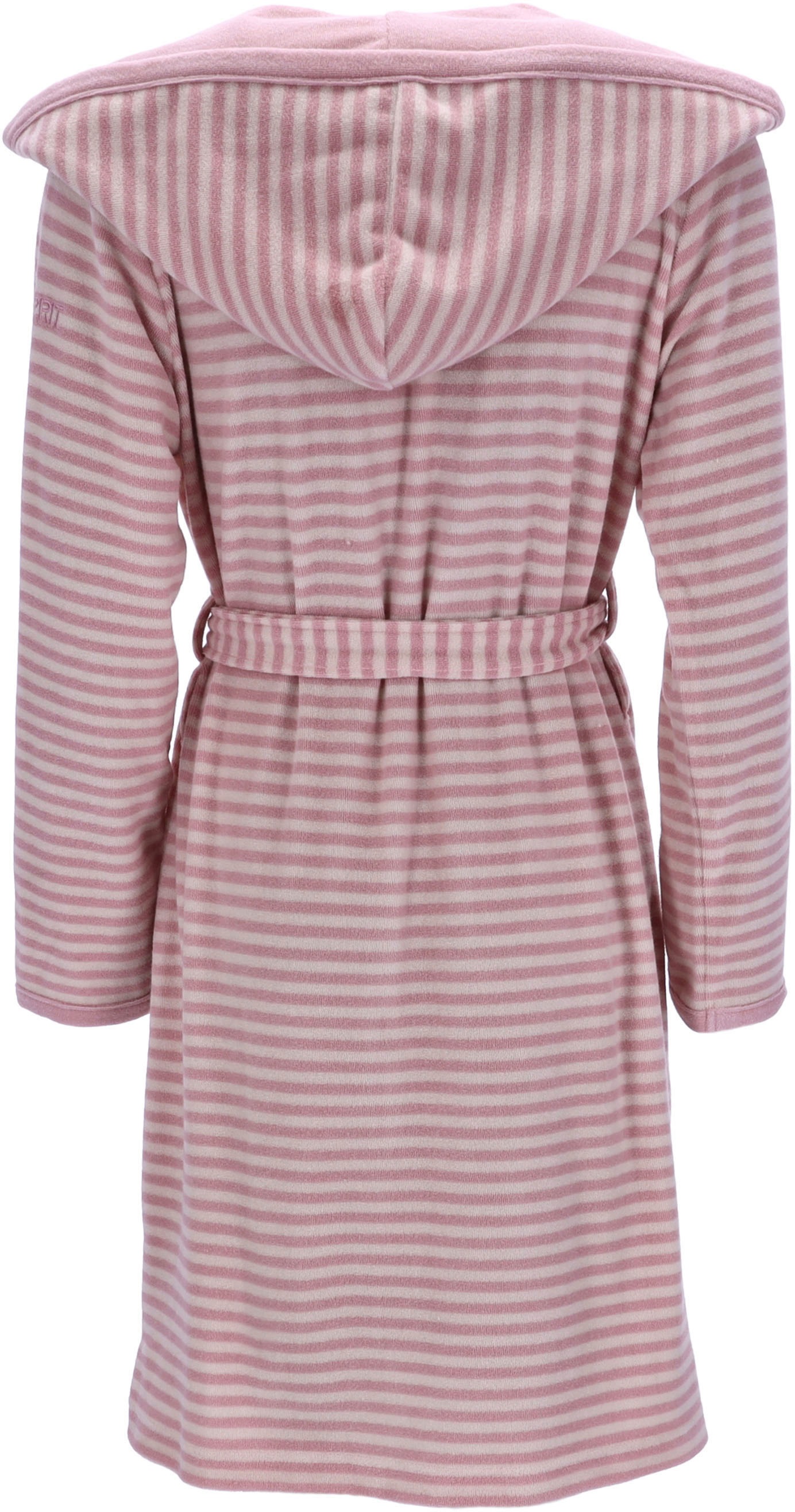 Esprit Damenbademantel "Striped Hoody" 1 Stk. tlg., gestreift, mit Kaputze günstig online kaufen