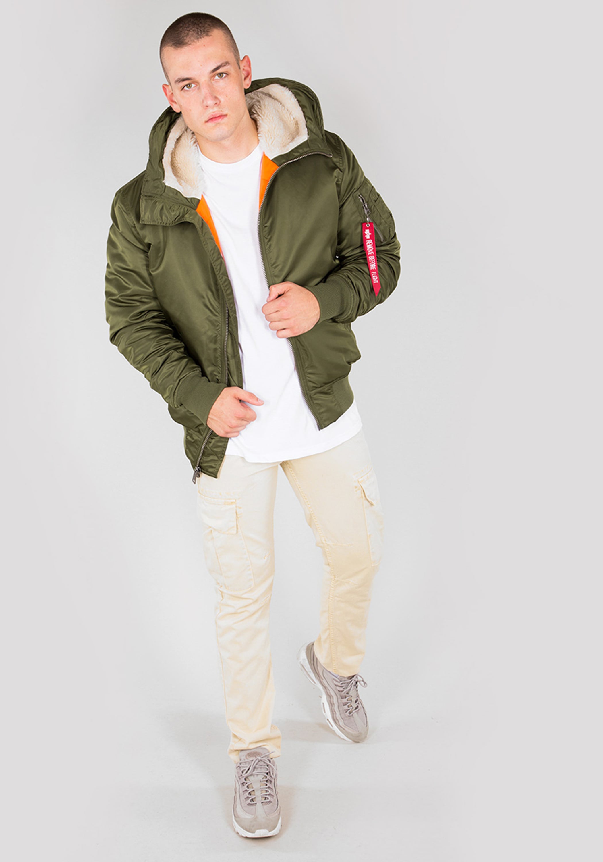 Alpha Industries Bomberjacke »Alpha Industries Men - Bomber Jackets MA-1 Hooded«